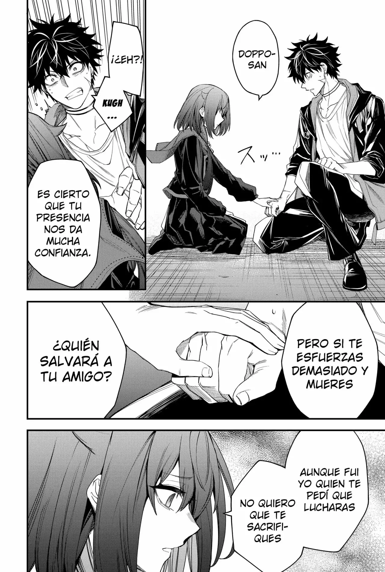 Un juego para salvar a la humanidad Capitulo 25: Por favor, ya no pelees más página 14