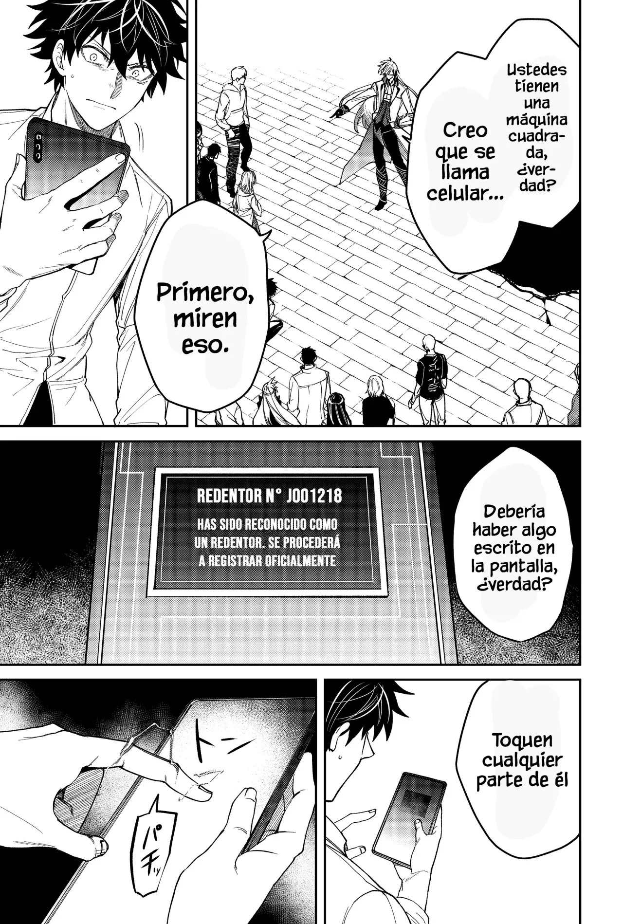 Un juego para salvar a la humanidad Capitulo 8: Redención y Espada página 10