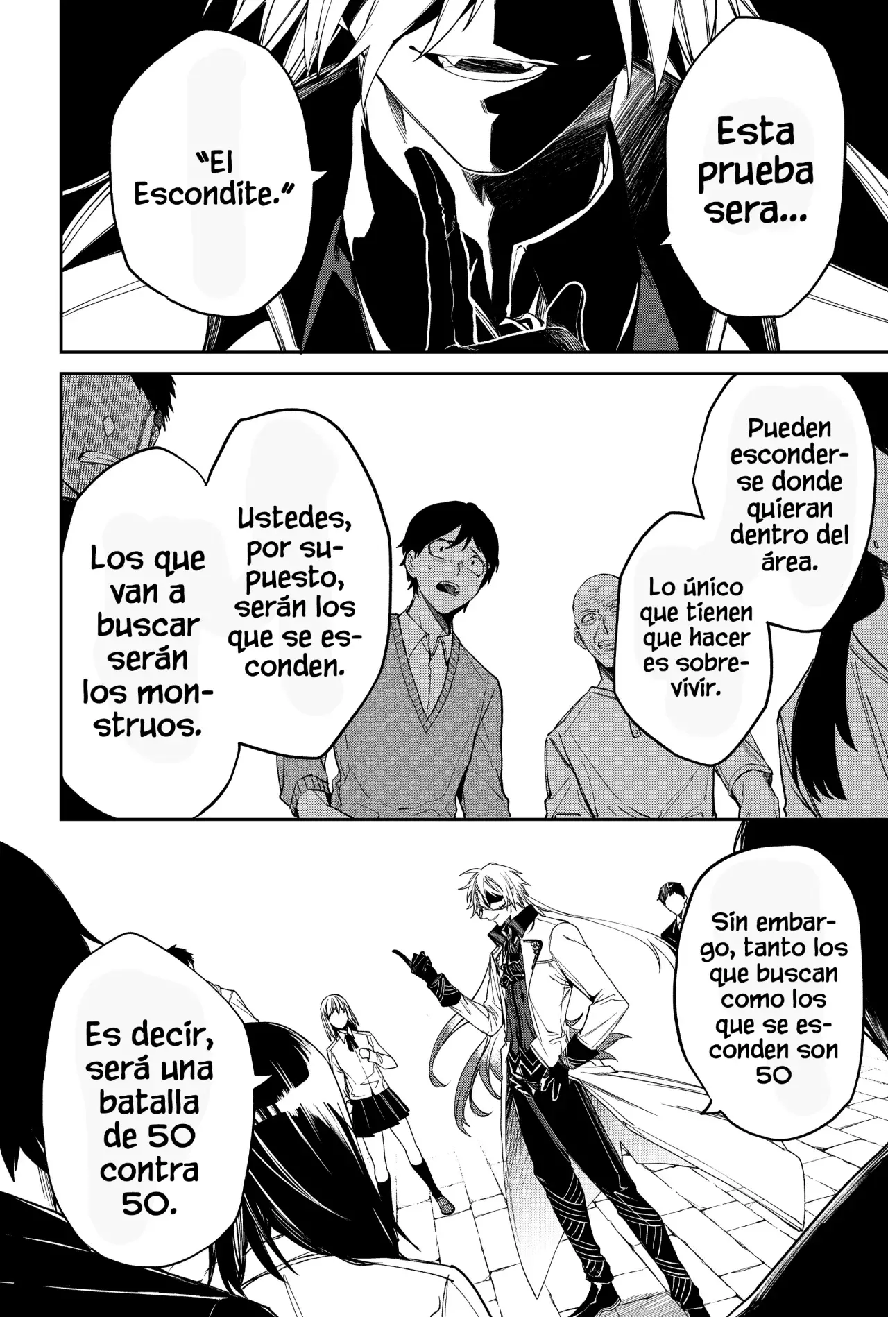 Un juego para salvar a la humanidad Capitulo 8: Redención y Espada página 8