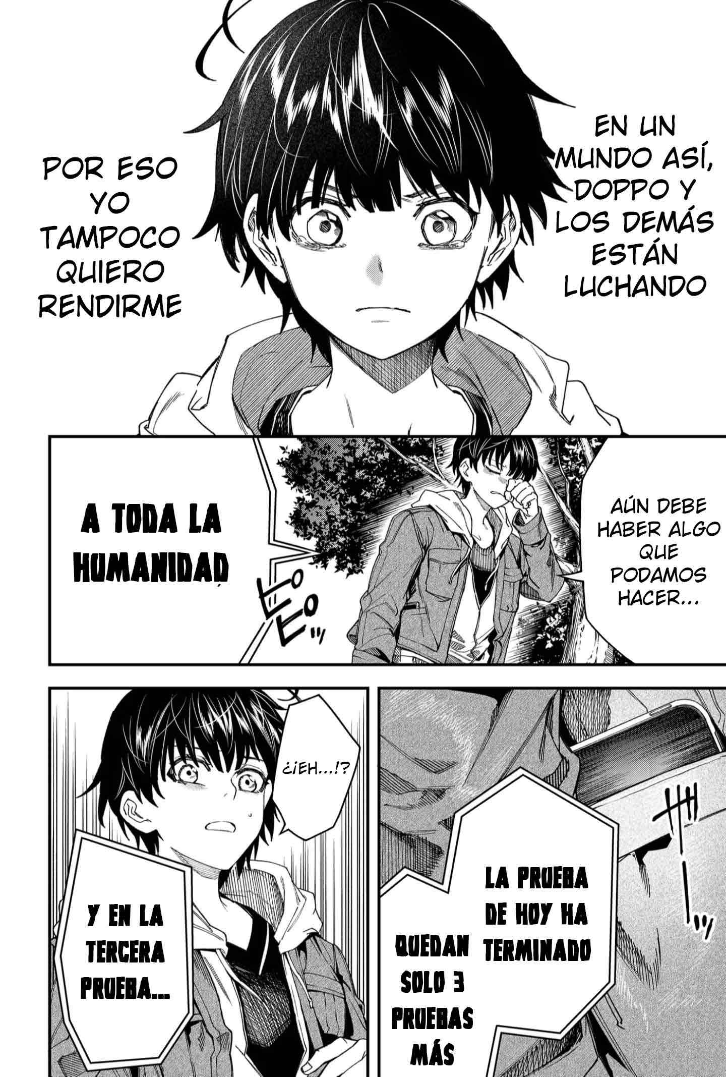 Un juego para salvar a la humanidad Capitulo 98: Yo tampoco quiero rendirme página 16