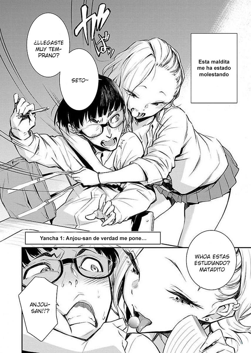 Yancha Gal no Anjou-san Capitulo 1: Anjou-san de verdad me pone… página 3
