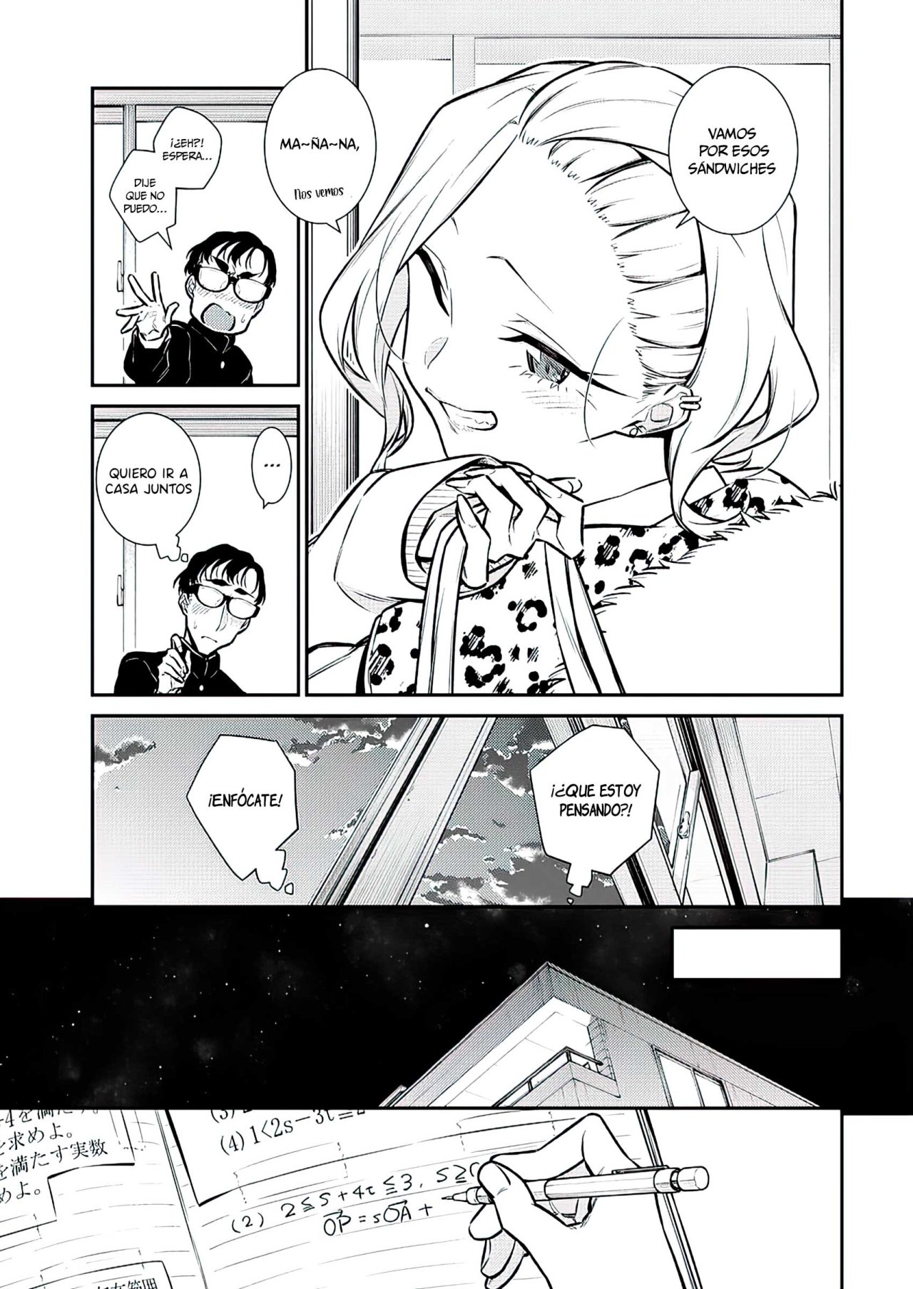 Yancha Gal no Anjou-san Capitulo 102: Anjou-san quiere jugar durante la semana de prueba página 7