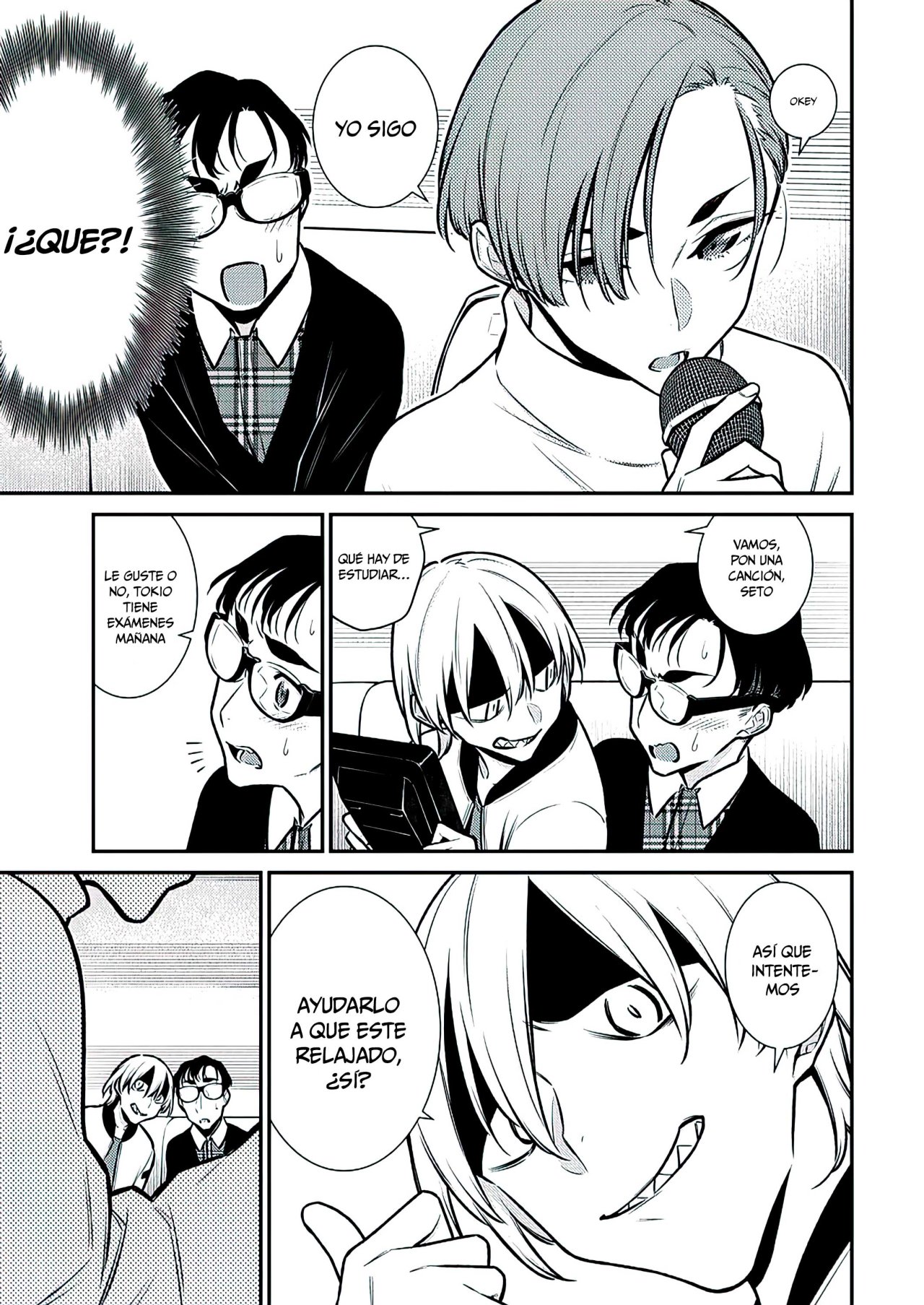 Yancha Gal no Anjou-san Capitulo 104: El día antes de los exámenes de Tokio-kun página 9