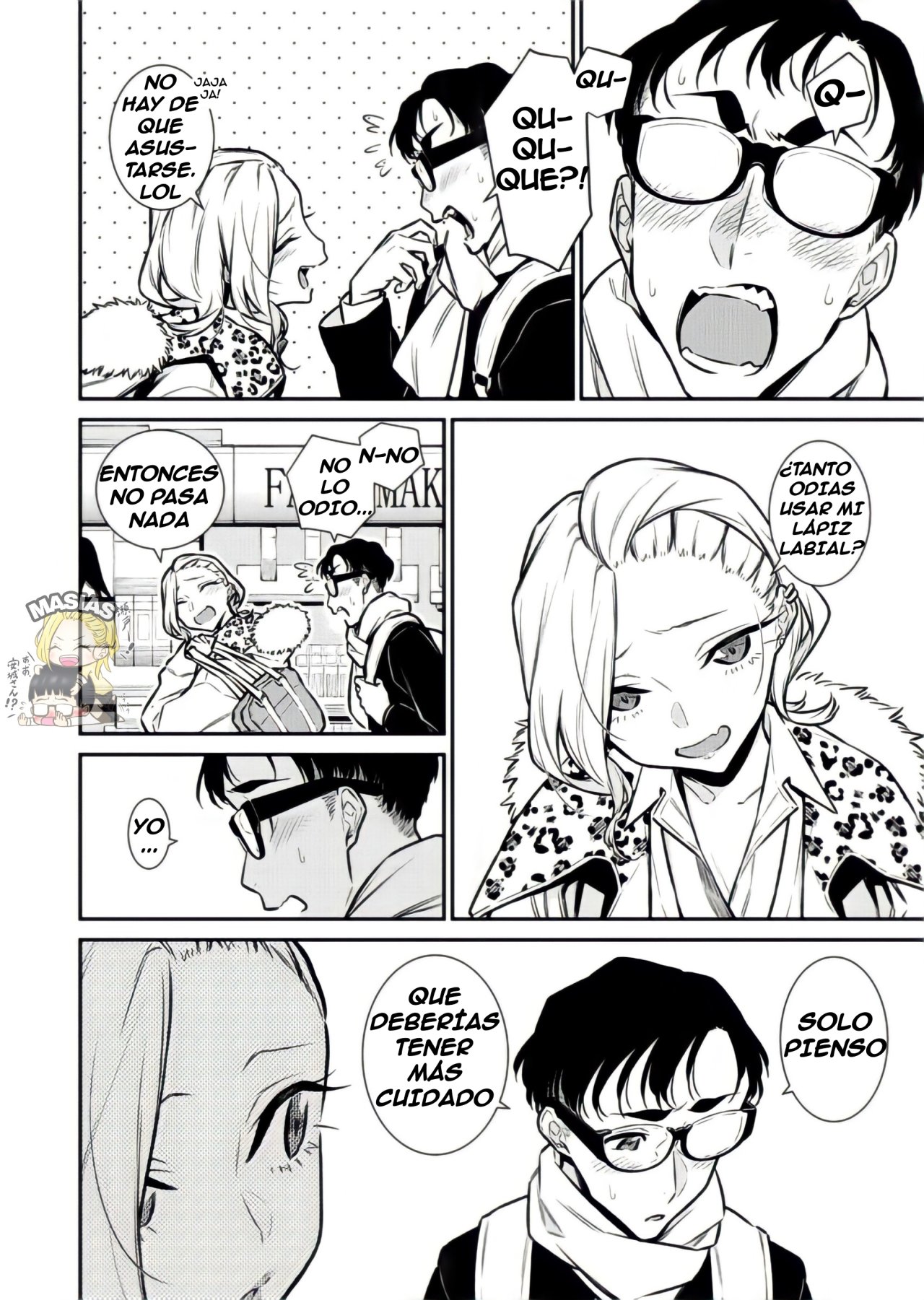 Yancha Gal no Anjou-san Capitulo 107.5: Anjou-San no tiene fiebre del heno página 10