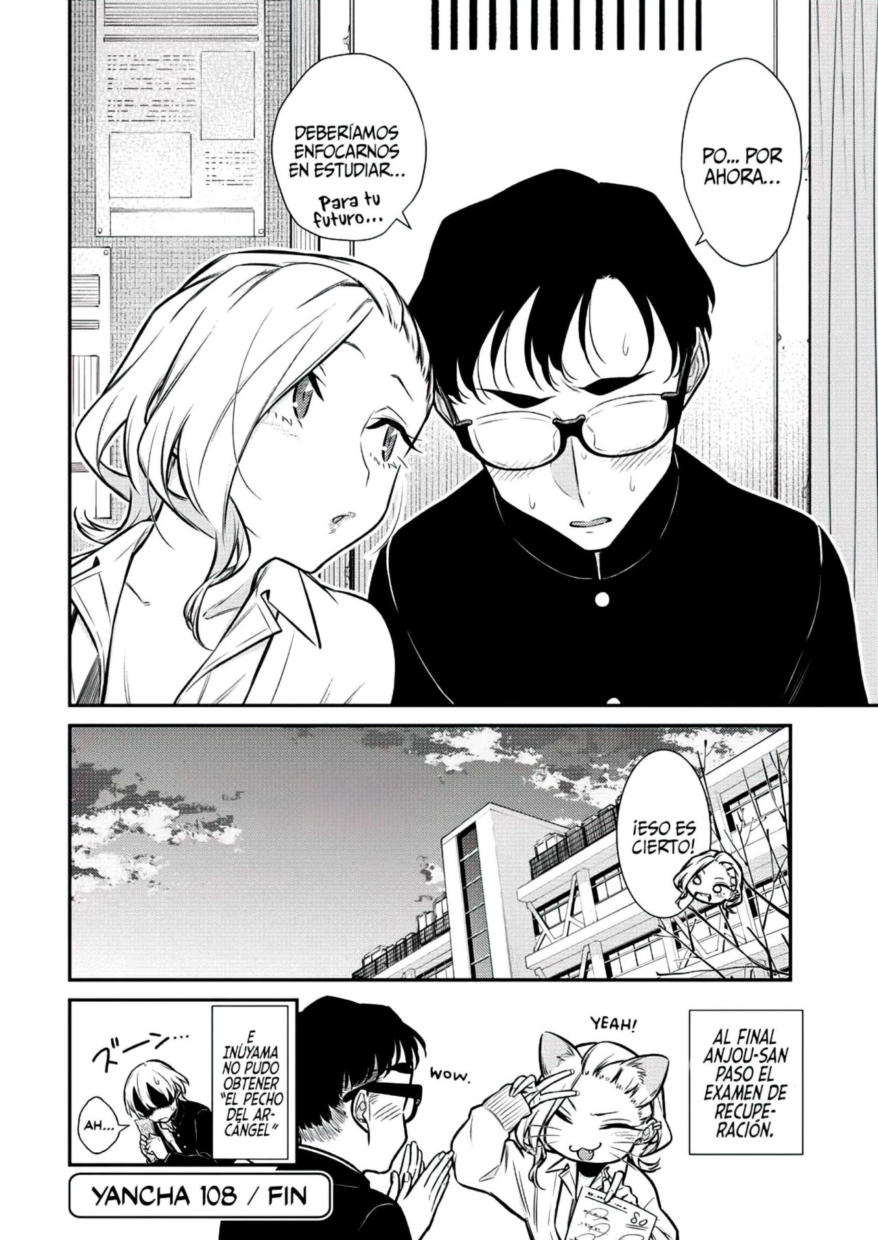 Yancha Gal no Anjou-san Capitulo 108: Anjou-san es mayor página 12