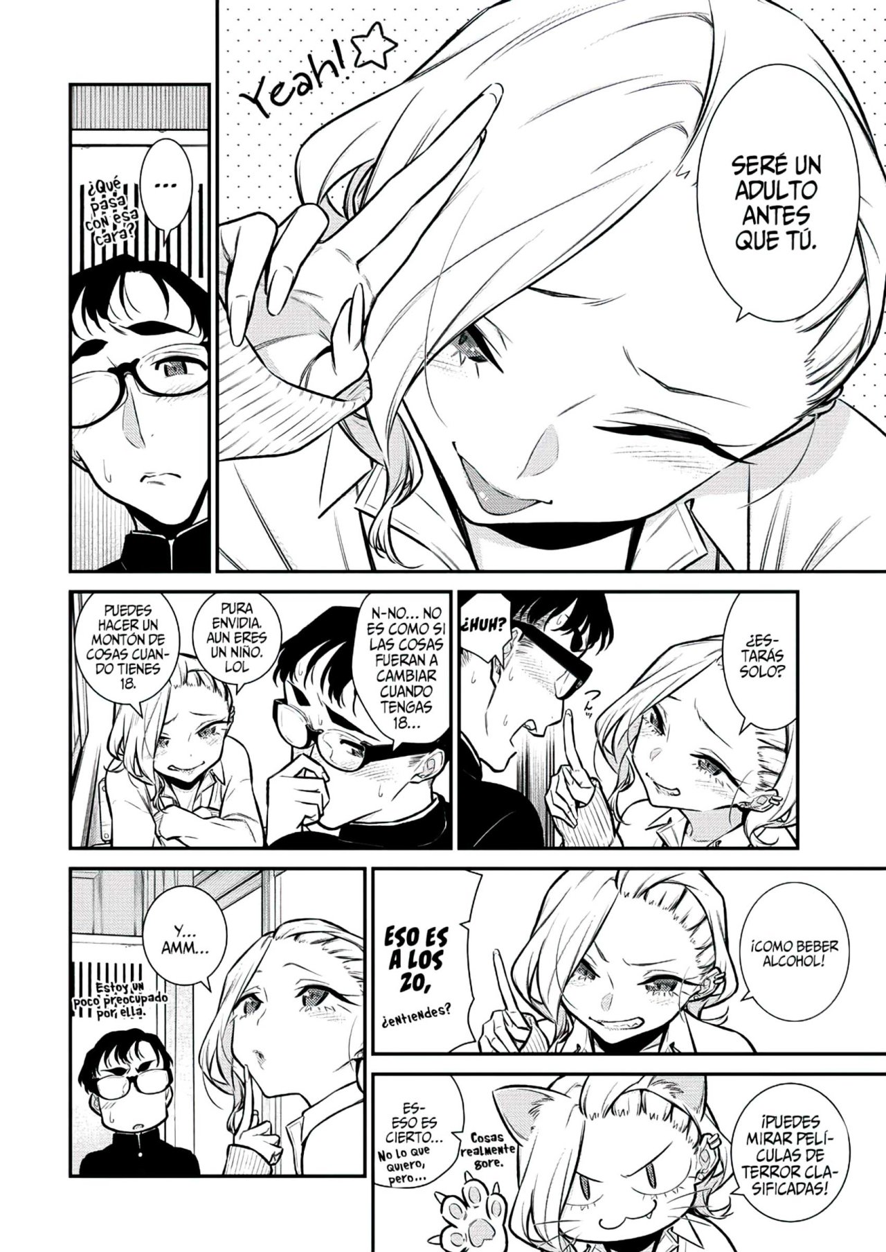 Yancha Gal no Anjou-san Capitulo 108: Anjou-san es mayor página 9