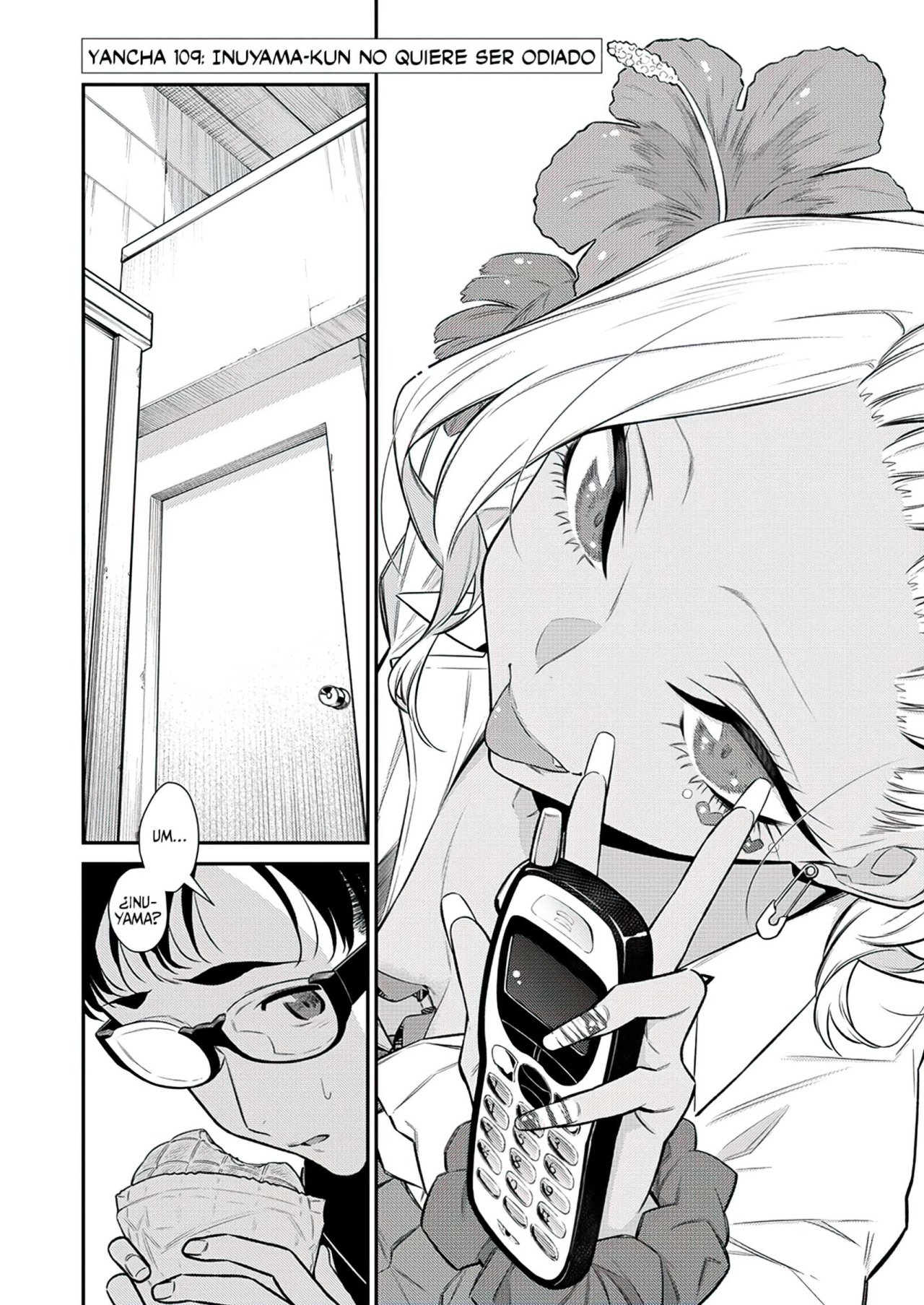 Yancha Gal no Anjou-san Capitulo 109: Inuyama-kun no quiere ser odiado página 3