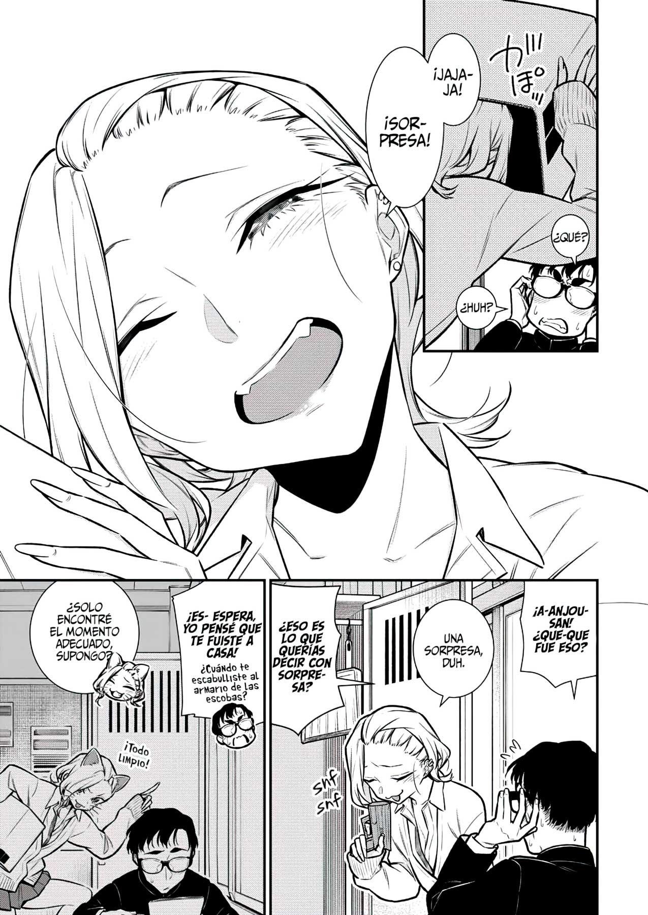Yancha Gal no Anjou-san Capitulo 111: Anjou-san quiere sorprender a Seto página 11