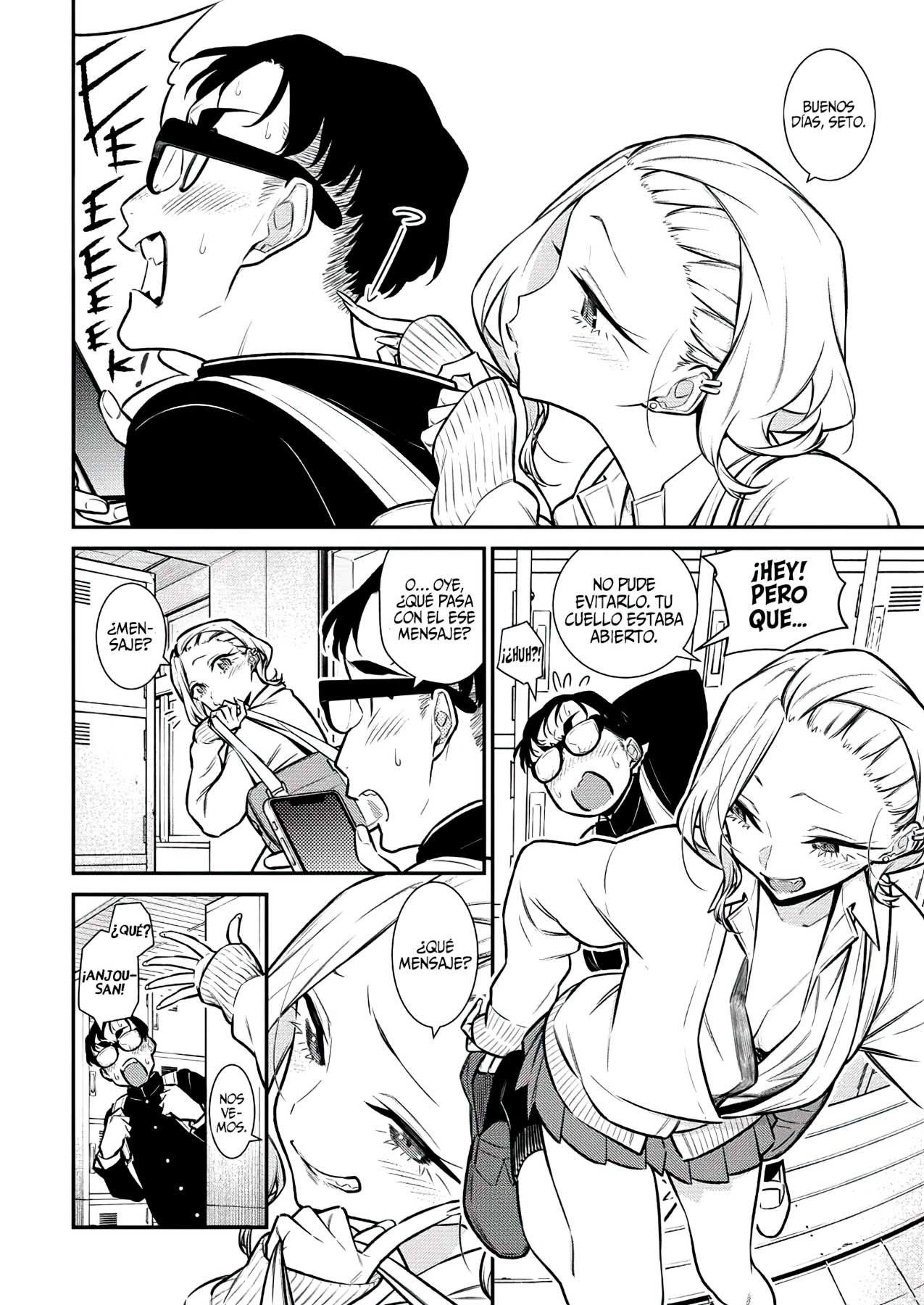 Yancha Gal no Anjou-san Capitulo 111: Anjou-san quiere sorprender a Seto página 4