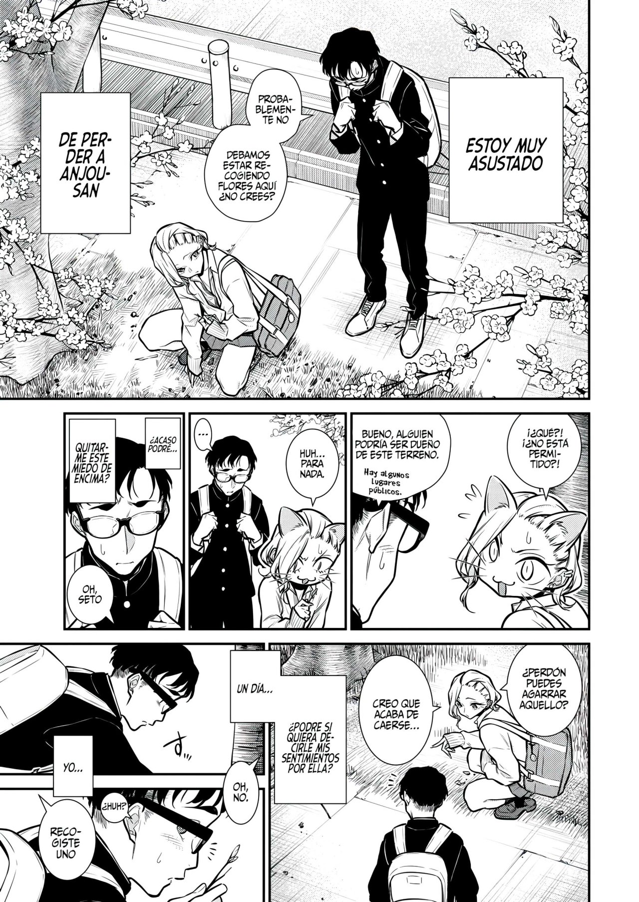 Yancha Gal no Anjou-san Capitulo 112: Anjou-san quiere comer flores de cerezo página 12