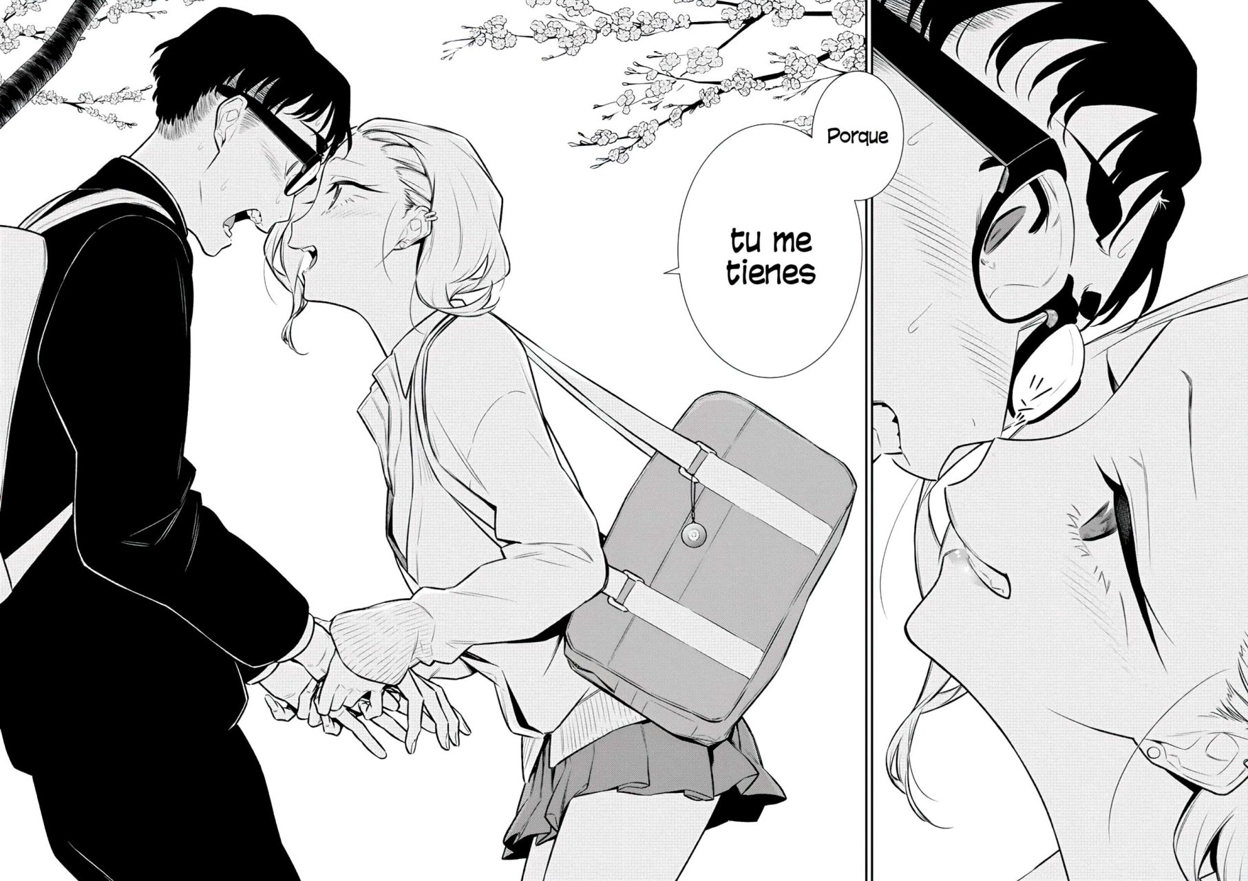 Yancha Gal no Anjou-san Capitulo 112: Anjou-san quiere comer flores de cerezo página 8