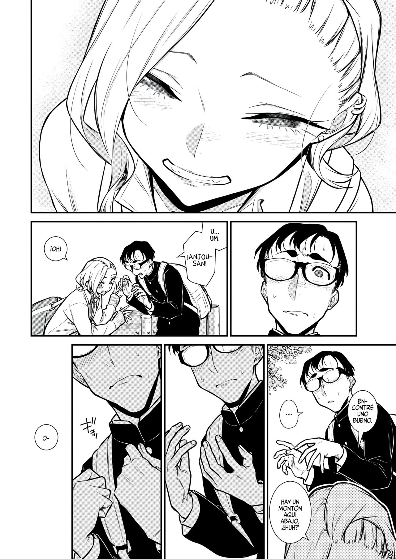 Yancha Gal no Anjou-san Capitulo 112: Anjou-san quiere comer flores de cerezo página 9