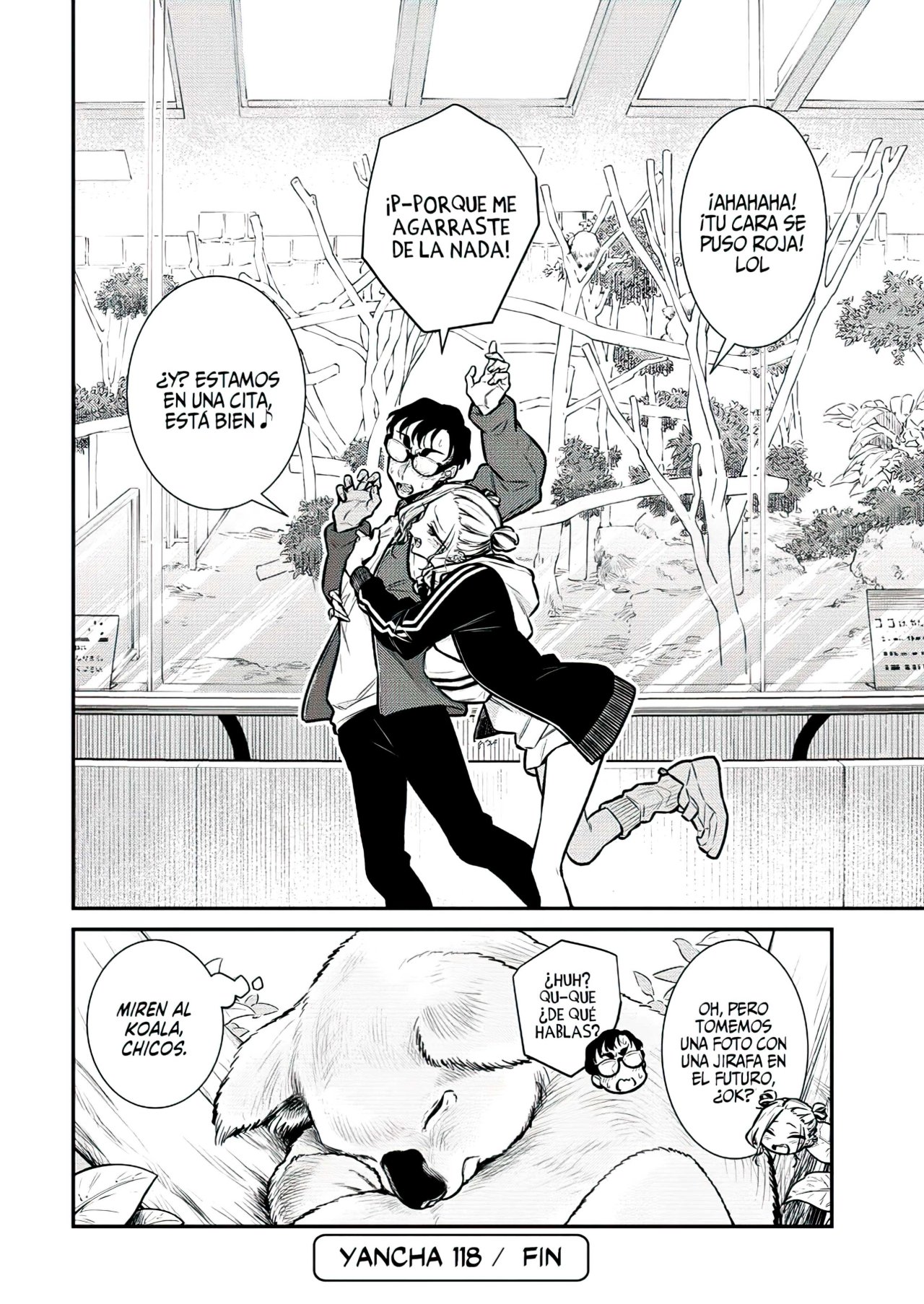 Yancha Gal no Anjou-san Capitulo 118: A Anjou-san le gustan las jirafas página 16