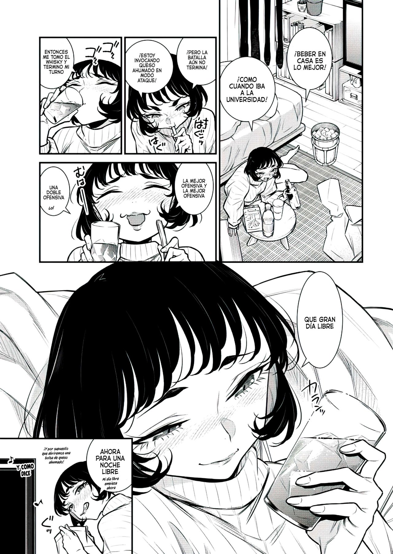 Yancha Gal no Anjou-san Capitulo 120.5: Komaki-sensei quiere tener un gran día libre página 14
