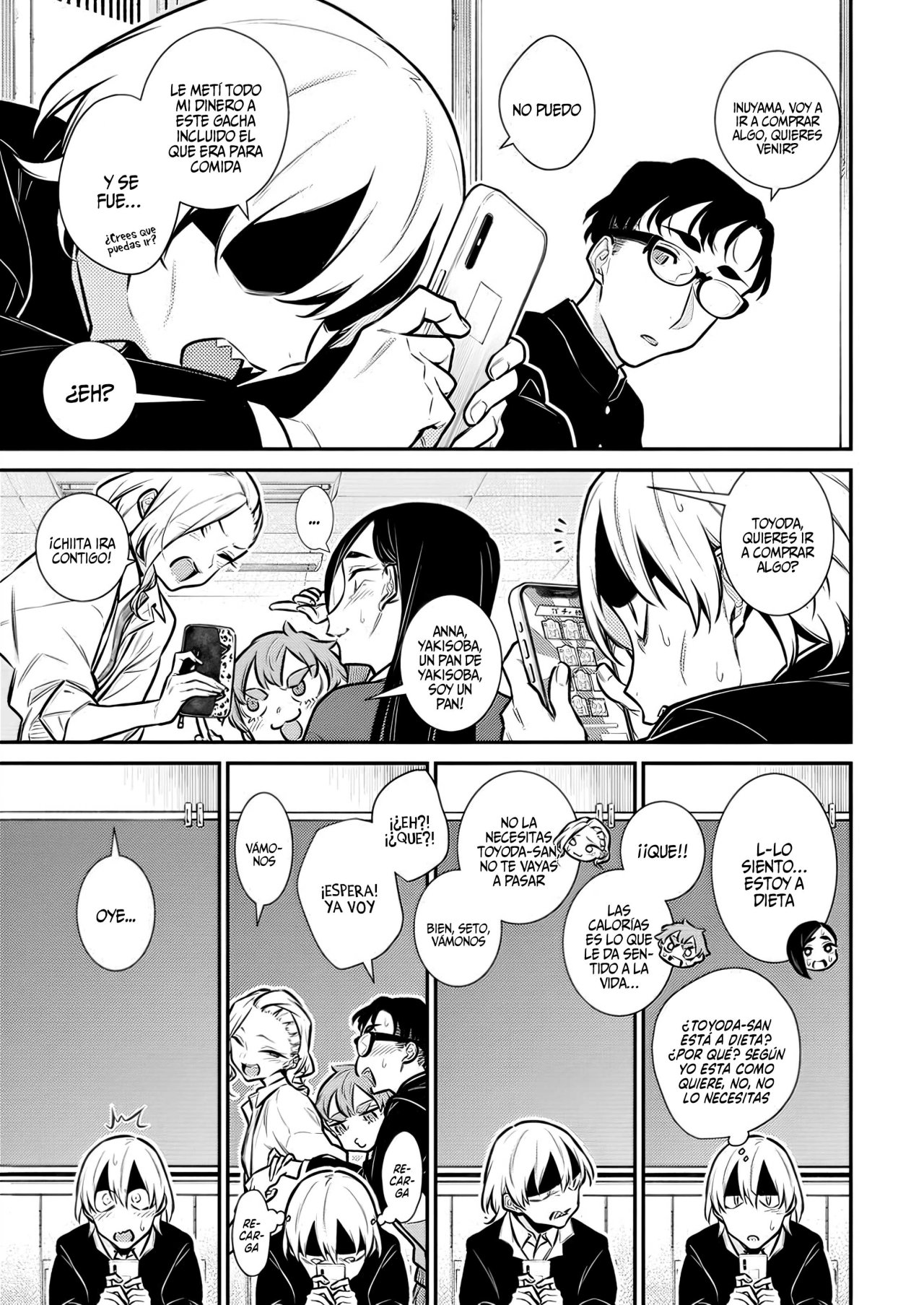 Yancha Gal no Anjou-san Capitulo 129: A Toyoda-san le gustan los dulces (mentira) página 5