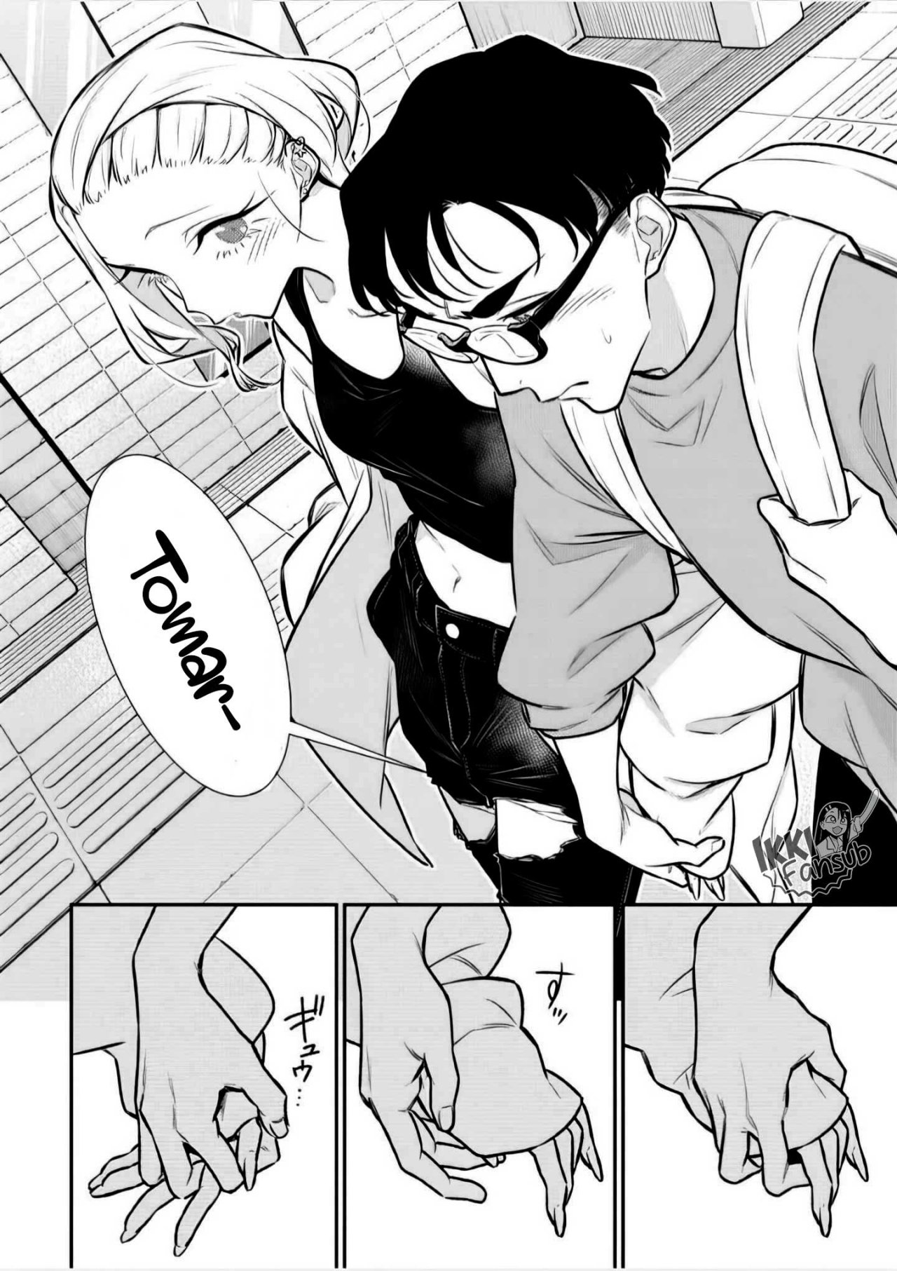 Yancha Gal no Anjou-san Capitulo 132: Quiero tomar tu mano Anjou-san página 14