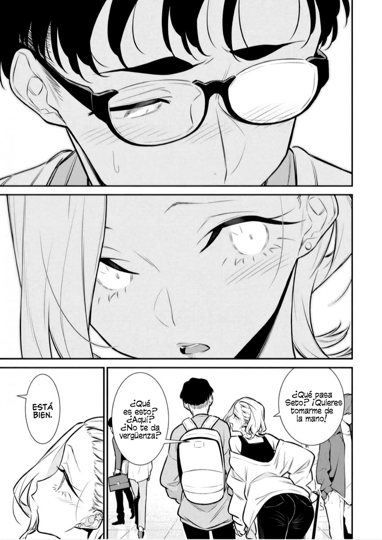 Yancha Gal no Anjou-san Capitulo 132: Quiero tomar tu mano Anjou-san página 15
