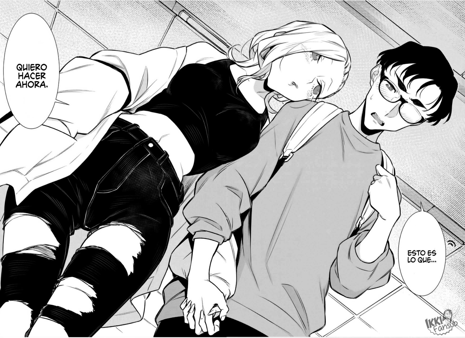 Yancha Gal no Anjou-san Capitulo 132: Quiero tomar tu mano Anjou-san página 16
