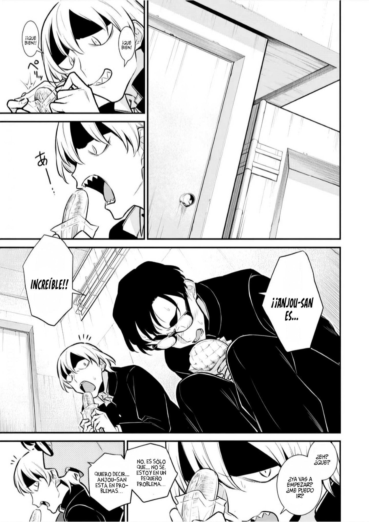 Yancha Gal no Anjou-san Capitulo 132: Quiero tomar tu mano Anjou-san página 5