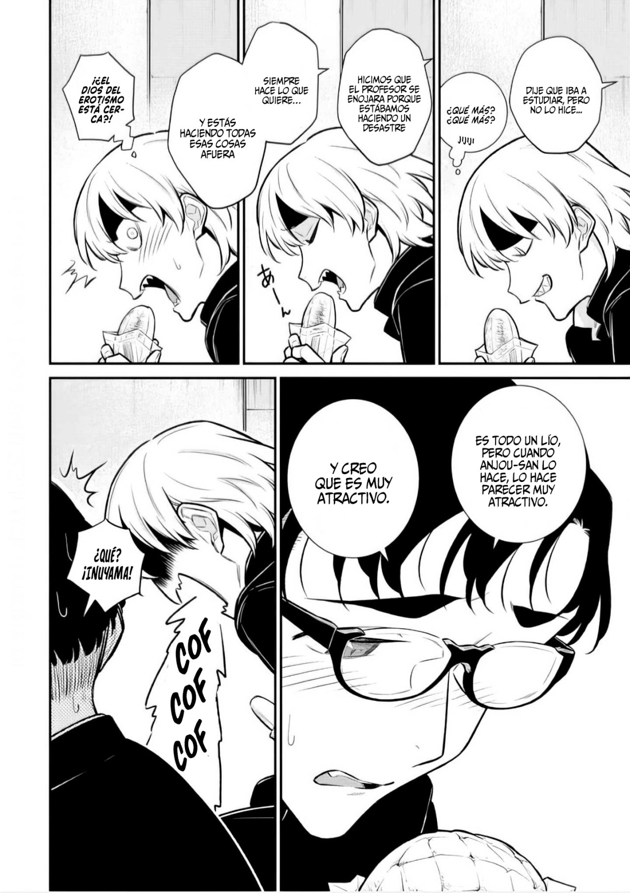 Yancha Gal no Anjou-san Capitulo 132: Quiero tomar tu mano Anjou-san página 6