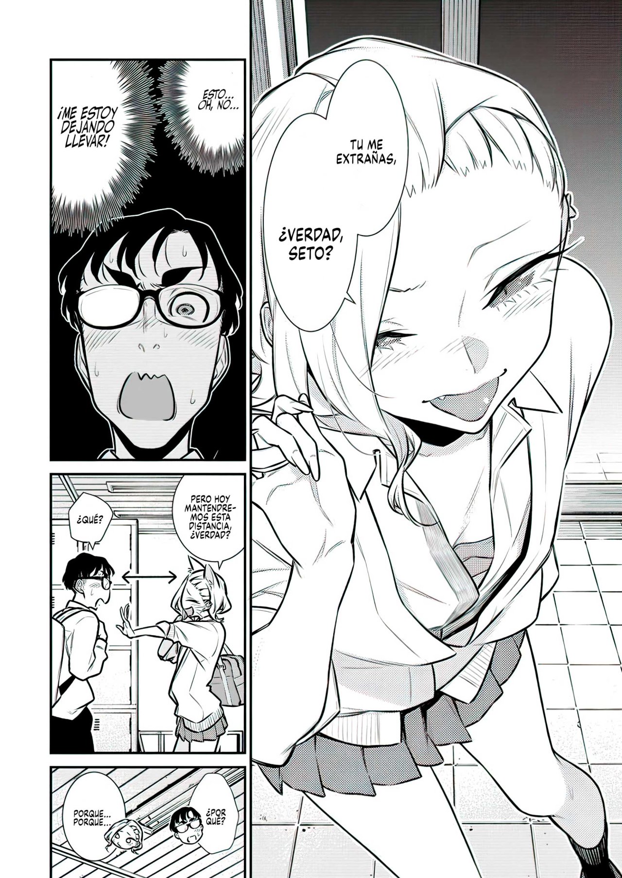 Yancha Gal no Anjou-san Capitulo 133: Anjou-san quiere regresar a casa con Seto-kun página 12