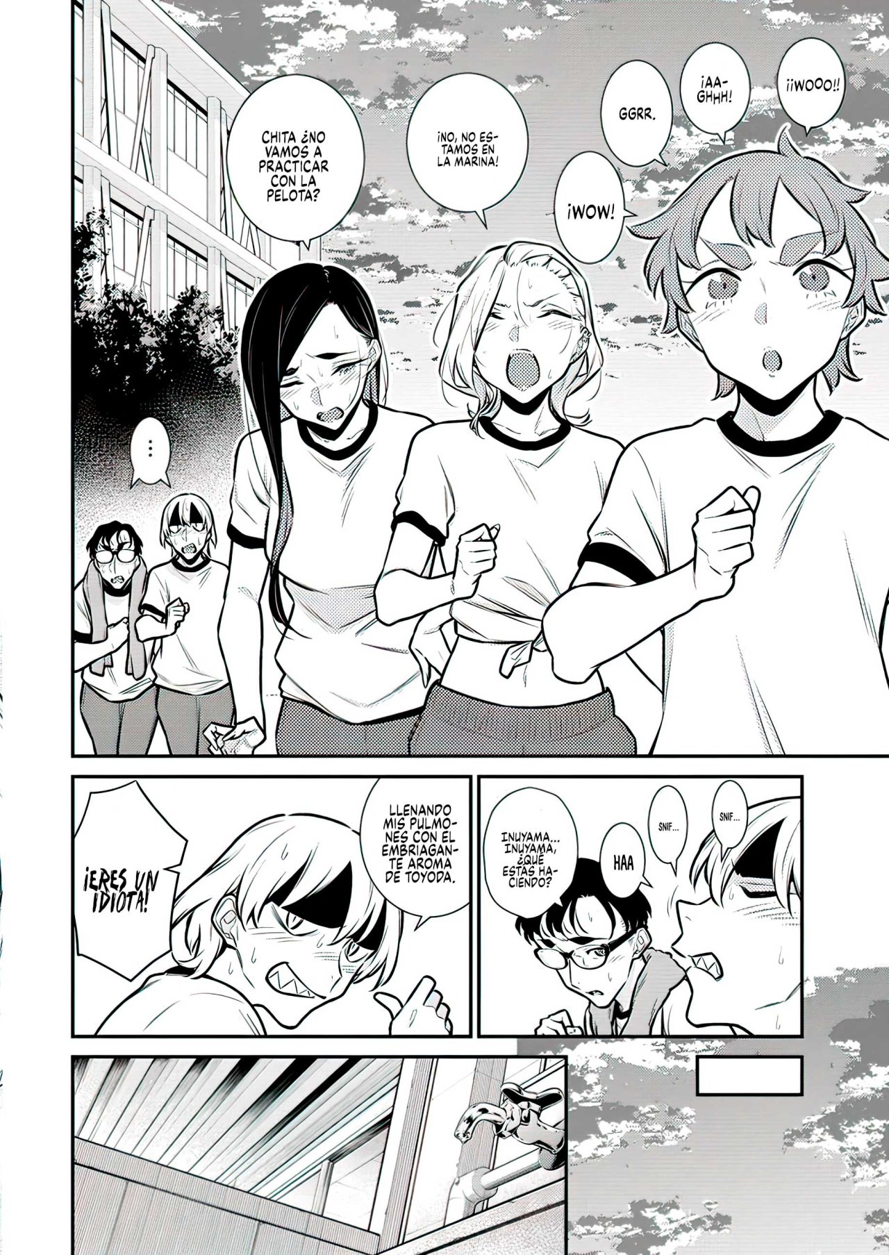 Yancha Gal no Anjou-san Capitulo 133: Anjou-san quiere regresar a casa con Seto-kun página 6