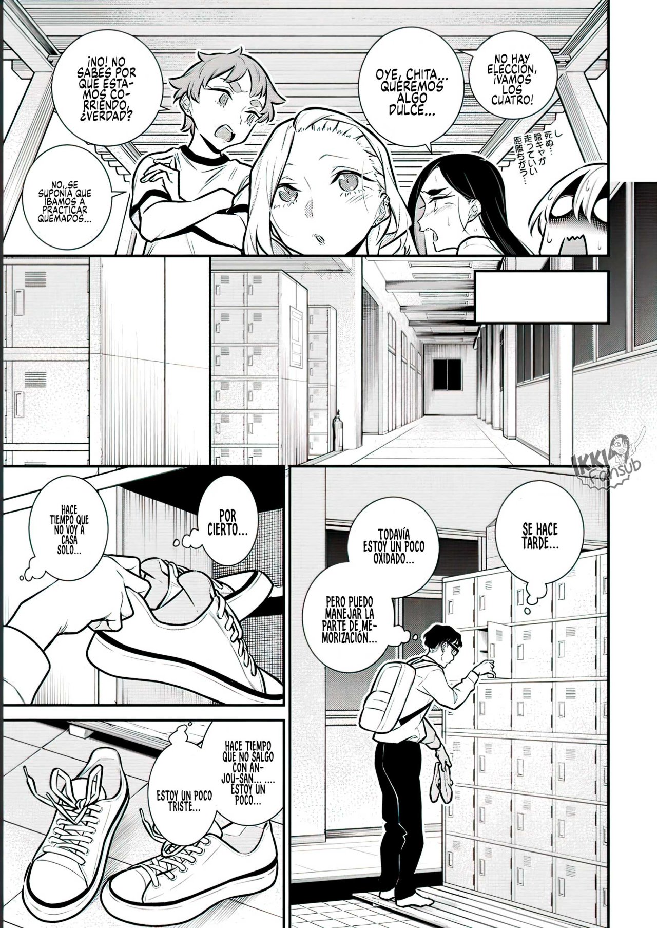 Yancha Gal no Anjou-san Capitulo 133: Anjou-san quiere regresar a casa con Seto-kun página 9