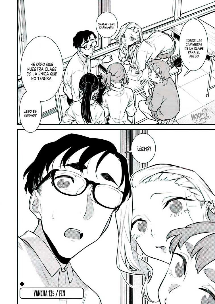Yancha Gal no Anjou-san Capitulo 135: Chita-san quiere comer bolas de arroz página 15