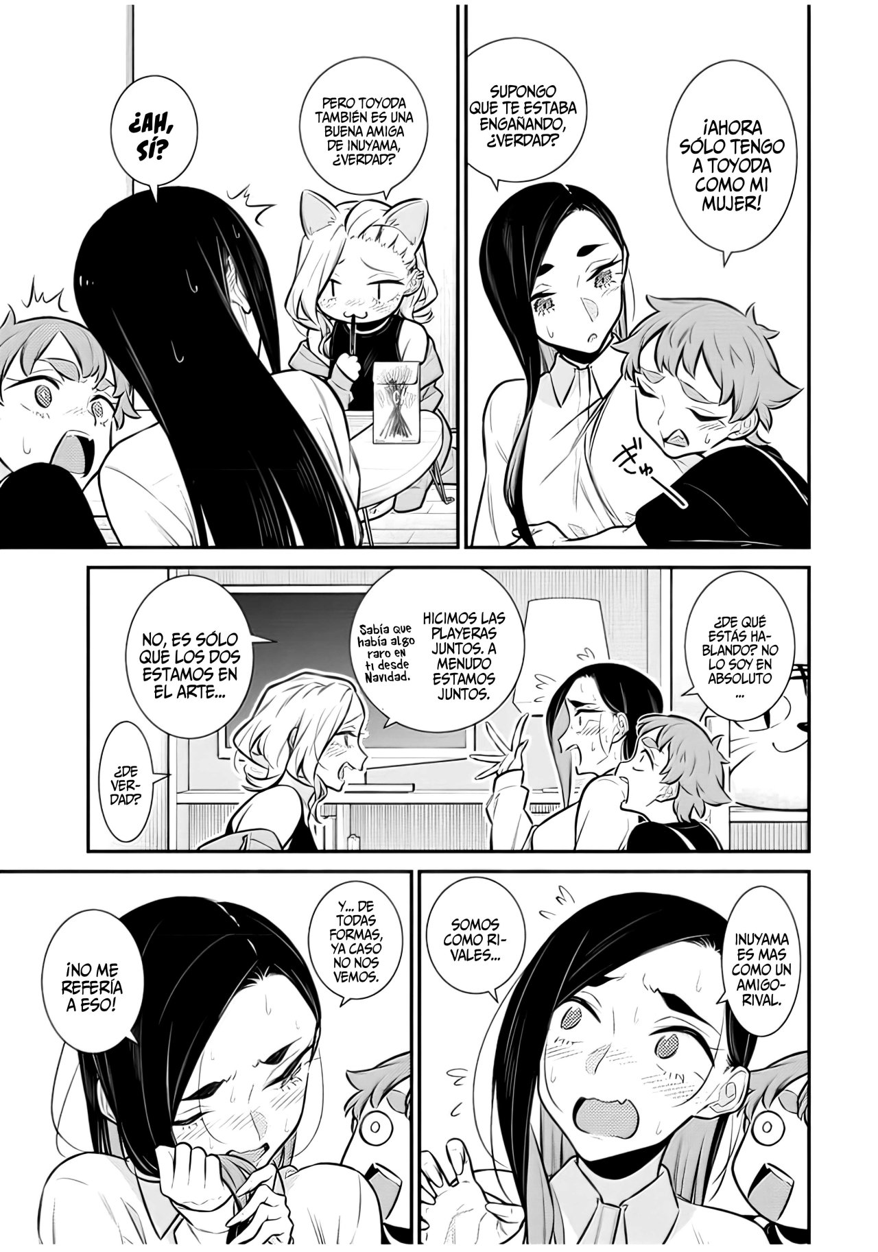 Yancha Gal no Anjou-san Capitulo 140: Anjou-san se prepara para un examen de ingreso página 11