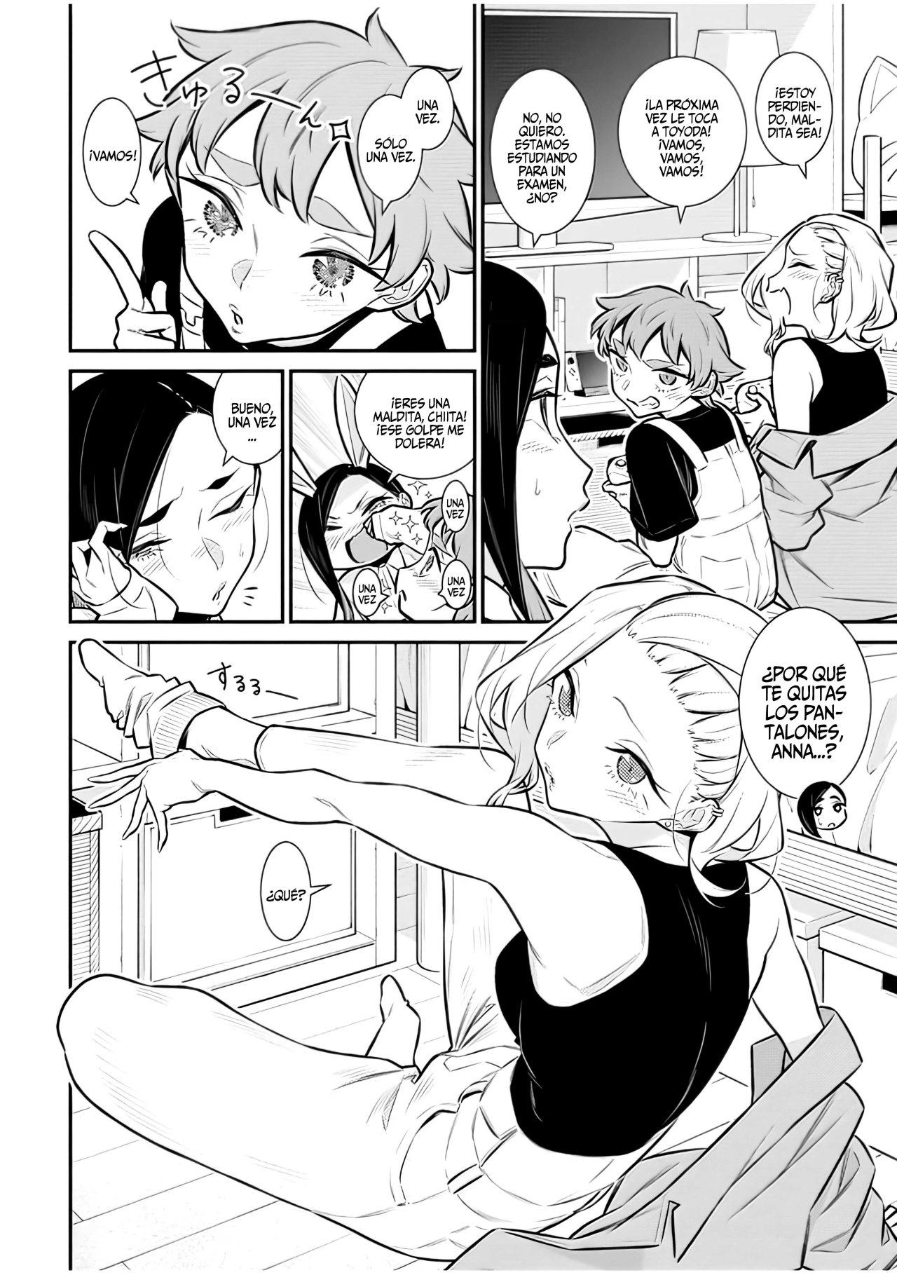 Yancha Gal no Anjou-san Capitulo 140: Anjou-san se prepara para un examen de ingreso página 4