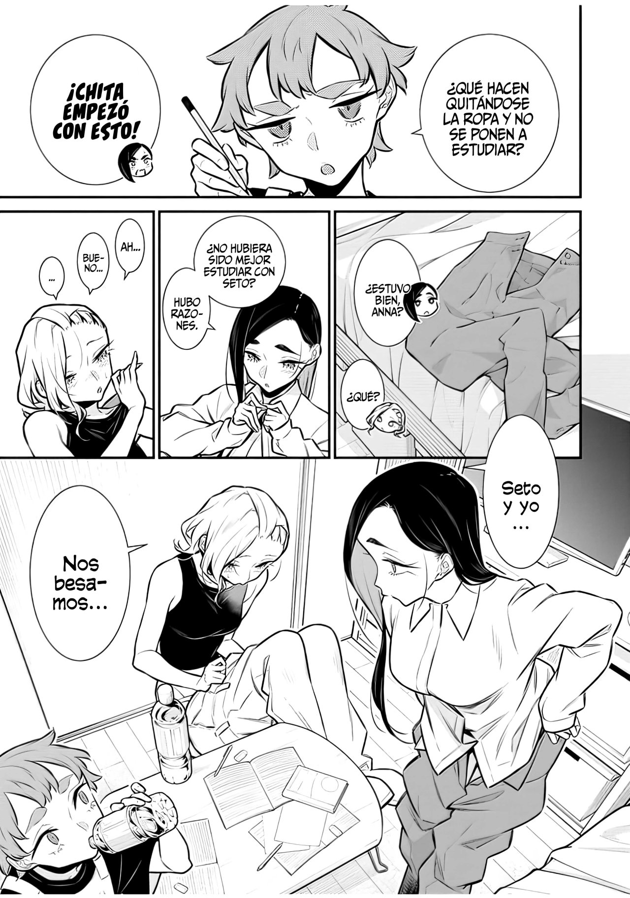 Yancha Gal no Anjou-san Capitulo 140: Anjou-san se prepara para un examen de ingreso página 7