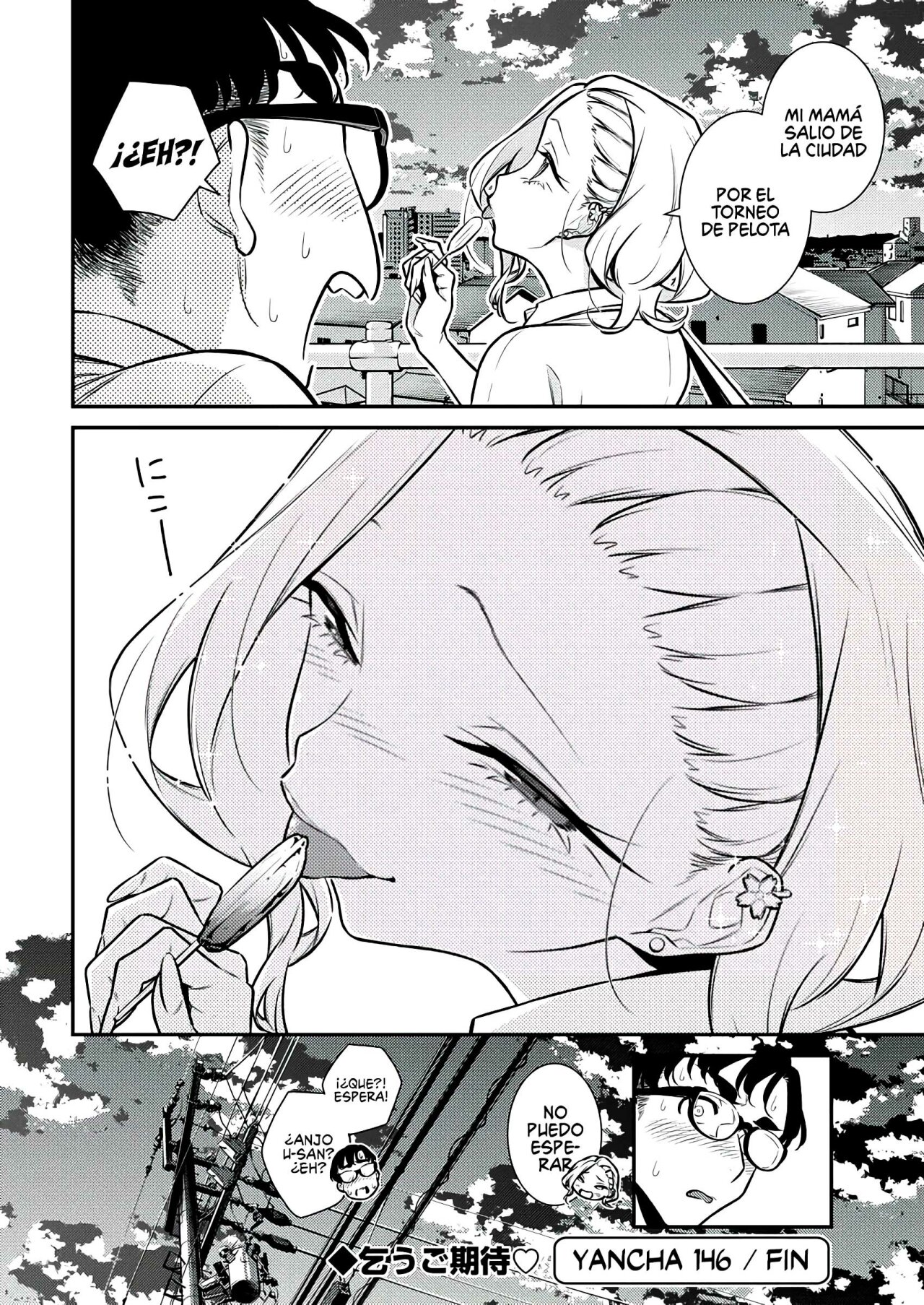 Yancha Gal no Anjou-san Capitulo 146: Anjou-san quiere hacer... página 15