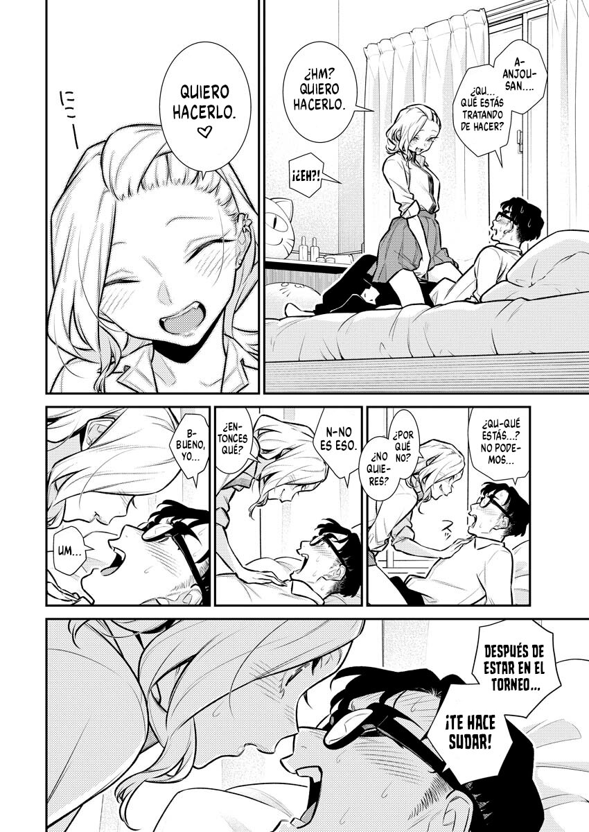 Yancha Gal no Anjou-san Capitulo 151: Anjou-san quiere juguetear página 8