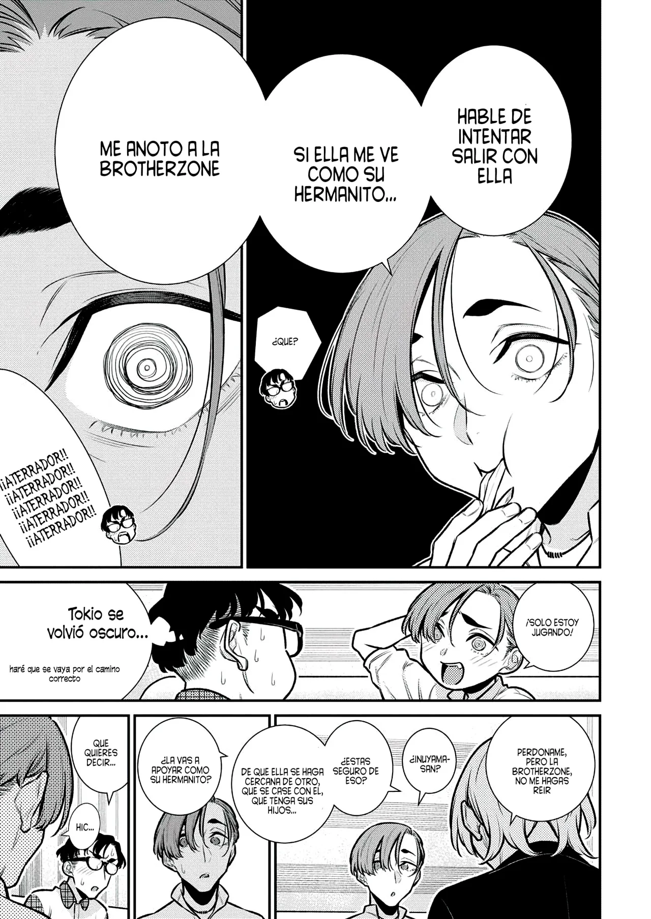 Yancha Gal no Anjou-san Capitulo 153: Tres buenos amigos página 10