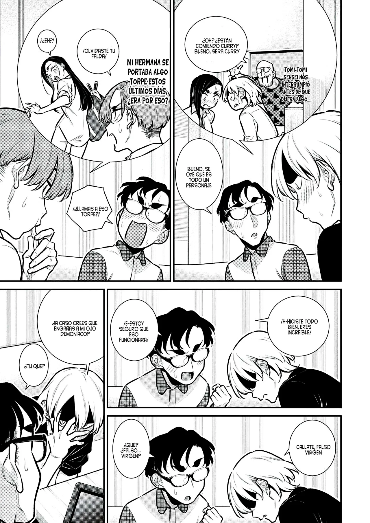 Yancha Gal no Anjou-san Capitulo 153: Tres buenos amigos página 6