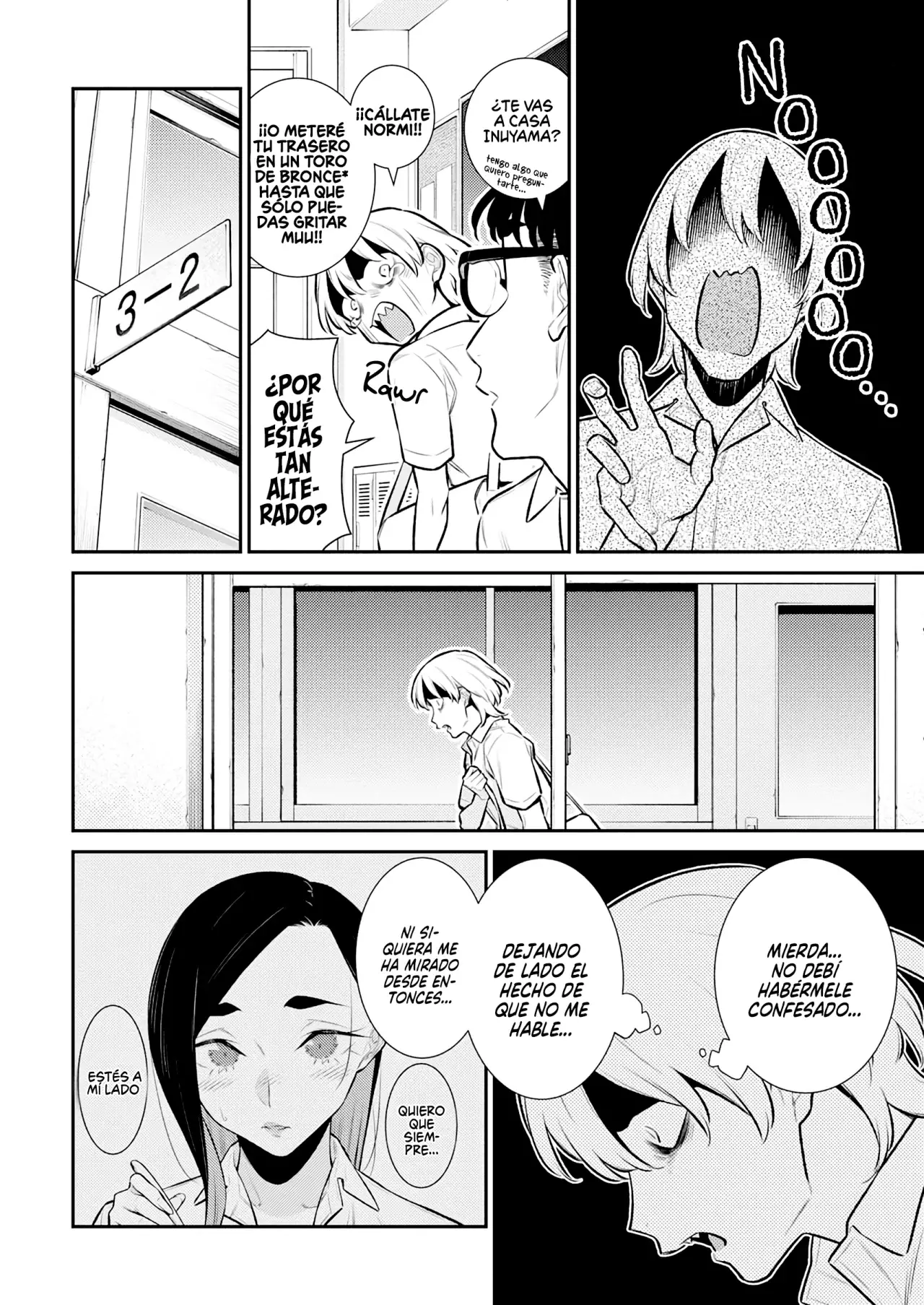 Yancha Gal no Anjou-san Capitulo 161: Inuyama-kun quiere escuchar la respuesta de su confesión página 3
