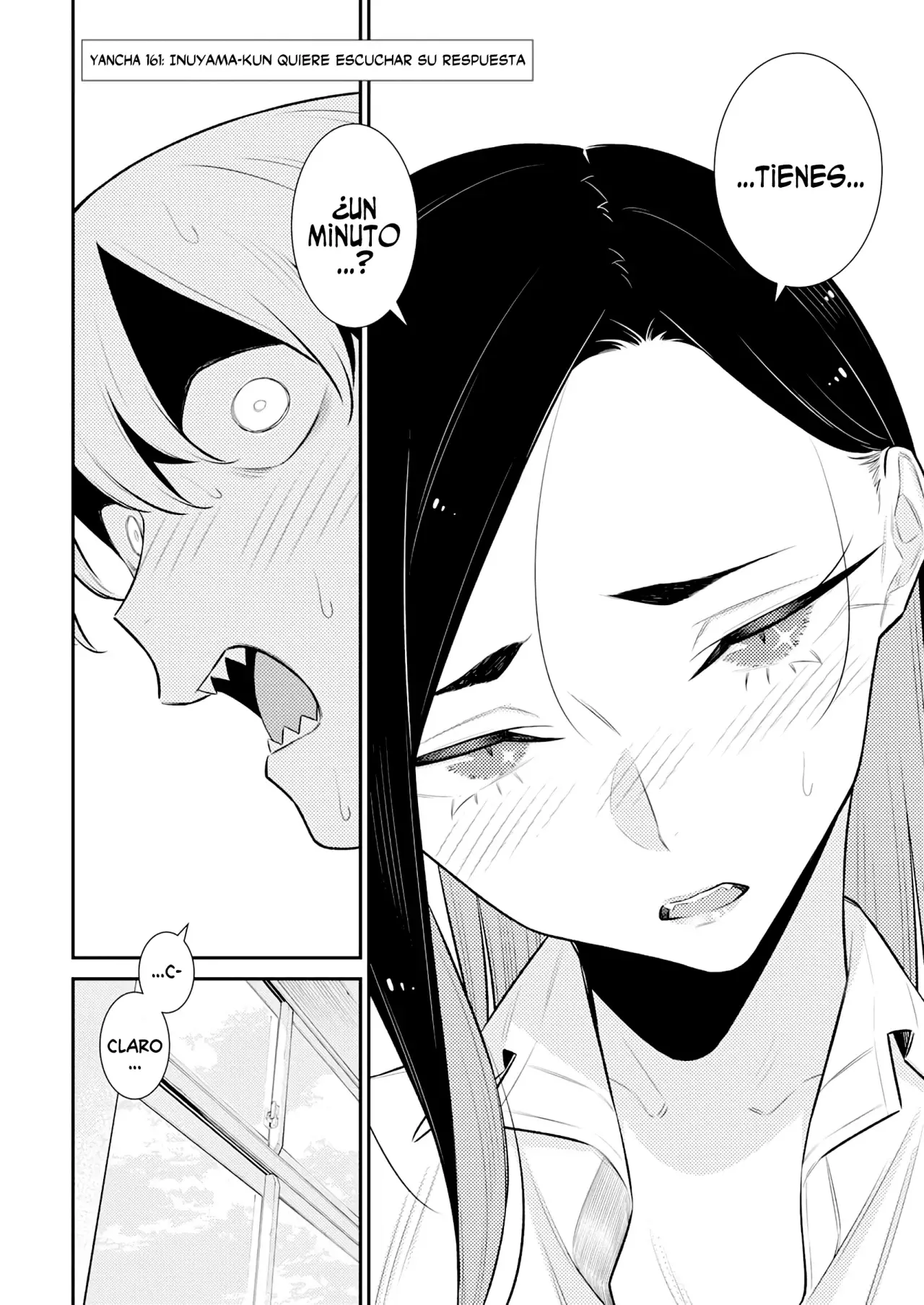 Yancha Gal no Anjou-san Capitulo 161: Inuyama-kun quiere escuchar la respuesta de su confesión página 5