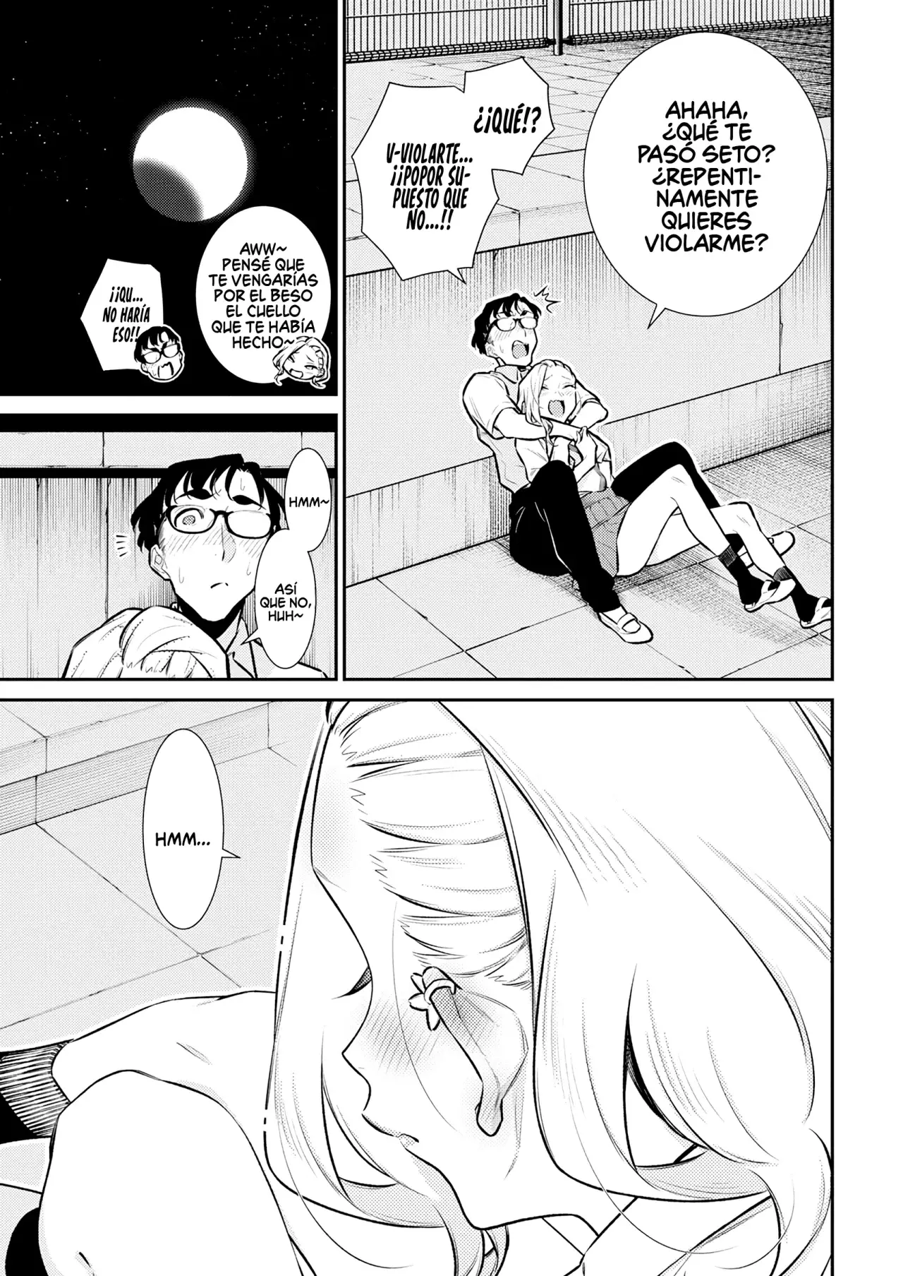 Yancha Gal no Anjou-san Capitulo 163: Anjou-San quiere ver la hermosa luna página 13