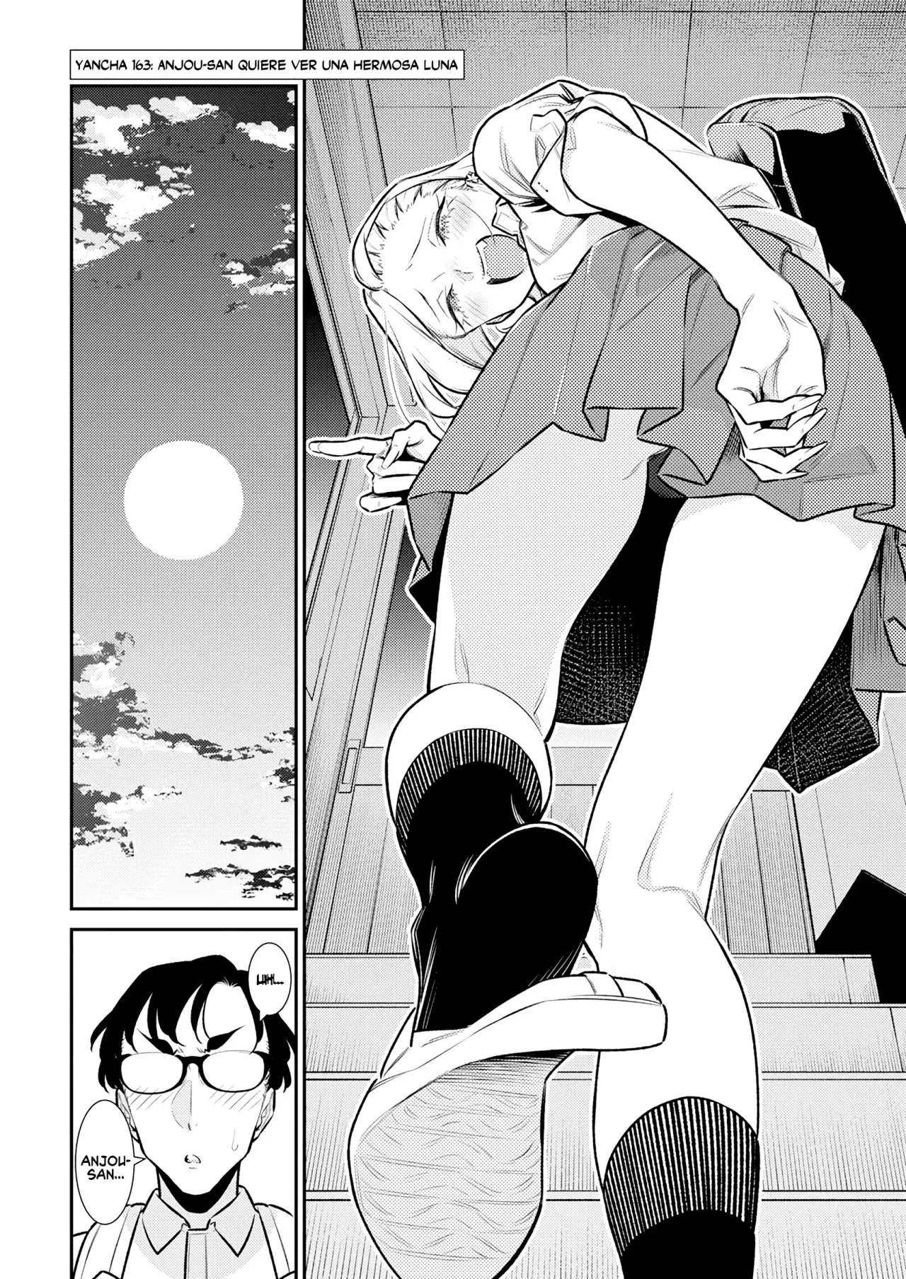 Yancha Gal no Anjou-san Capitulo 163: Anjou-San quiere ver la hermosa luna página 2