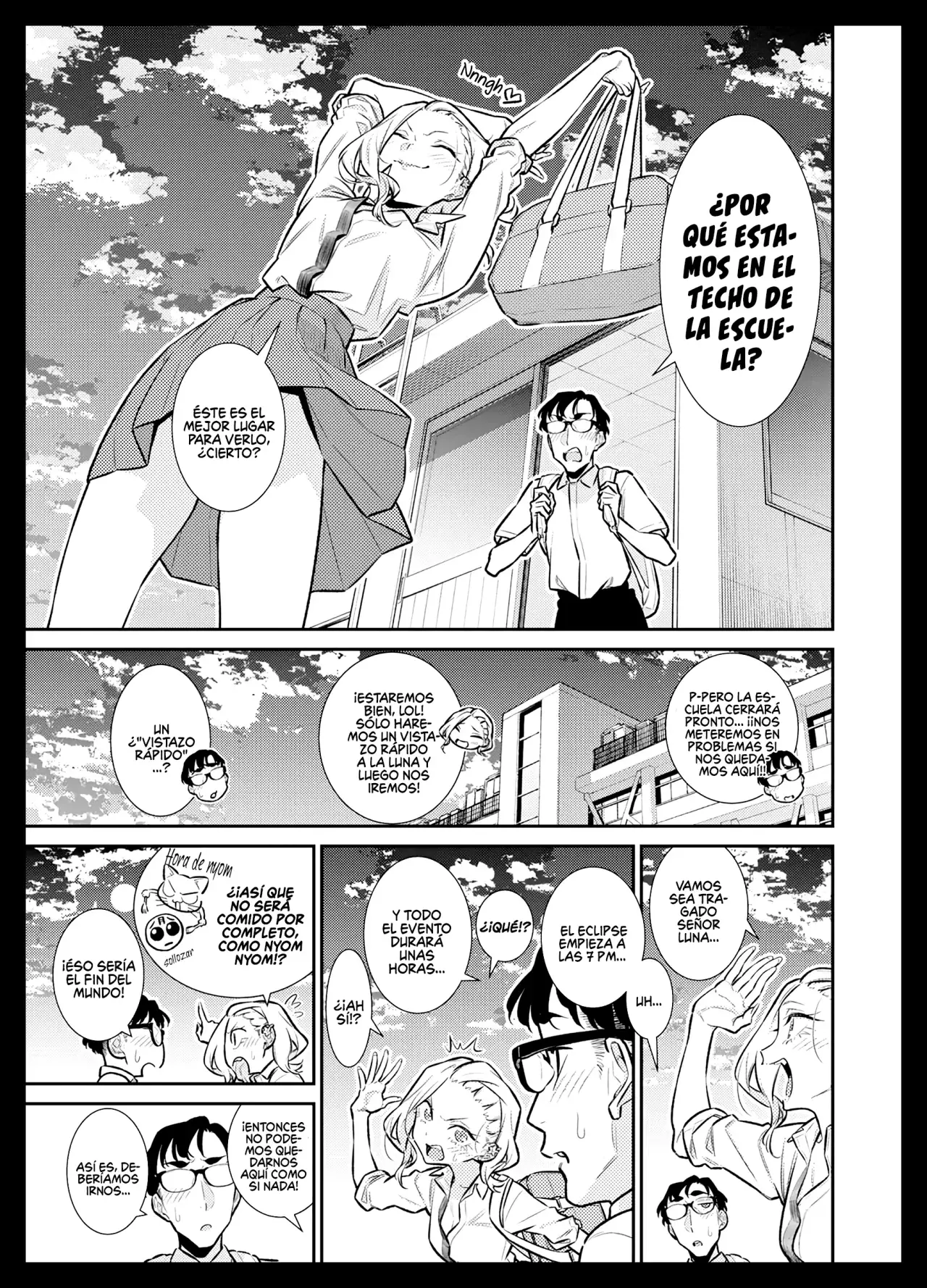Yancha Gal no Anjou-san Capitulo 163: Anjou-San quiere ver la hermosa luna página 3