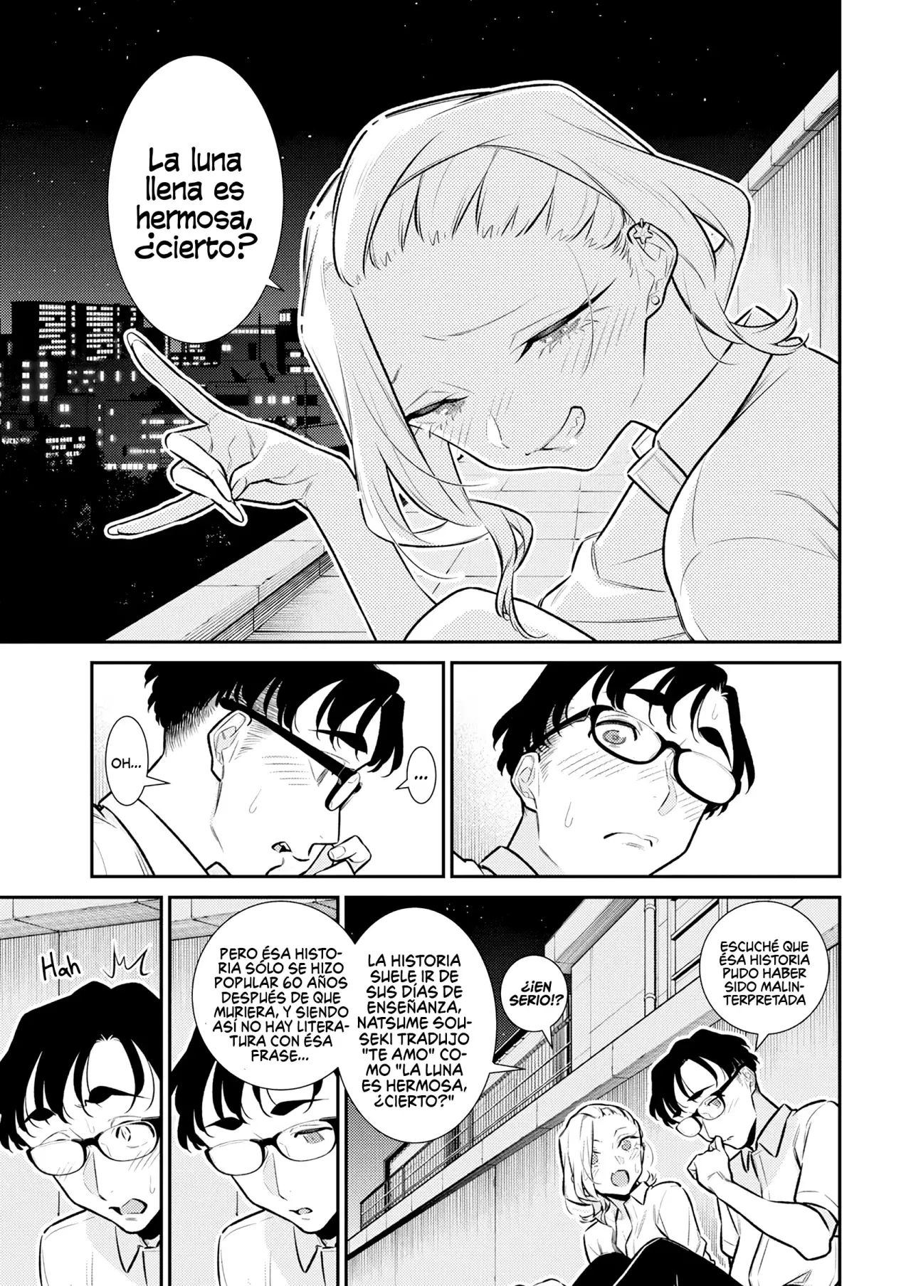 Yancha Gal no Anjou-san Capitulo 163: Anjou-San quiere ver la hermosa luna página 7