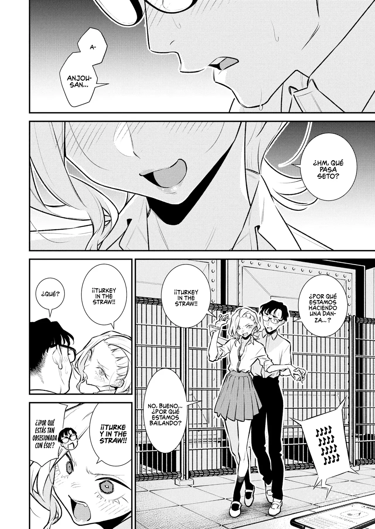 Yancha Gal no Anjou-san Capitulo 164: Anjou-san quiere bailar el Oklahoma mixer página 5