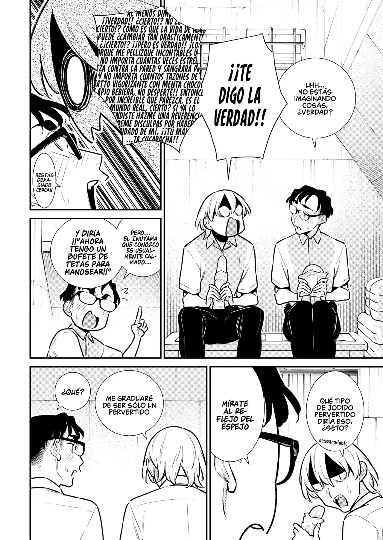 Yancha Gal no Anjou-san Capitulo 166: Seto-kun extraña a anjou-san página 4