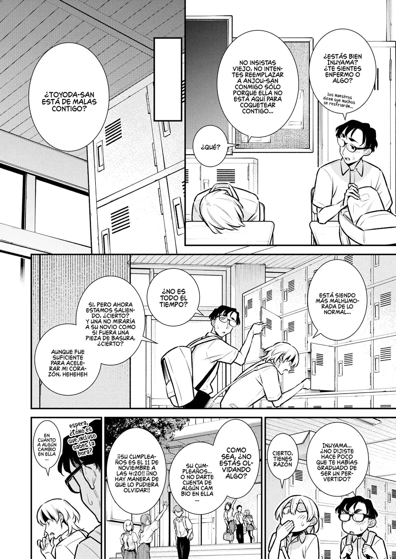 Yancha Gal no Anjou-san Capitulo 168: El primer día de toyoda e inuyama (lado de inuyama) página 5