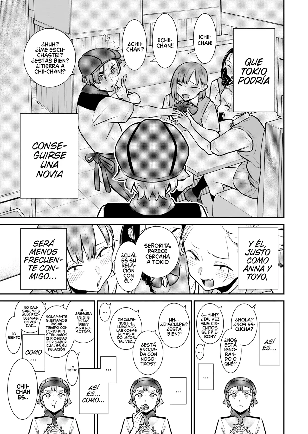Yancha Gal no Anjou-san Capitulo 170: chita quiere comer papas fritas página 10