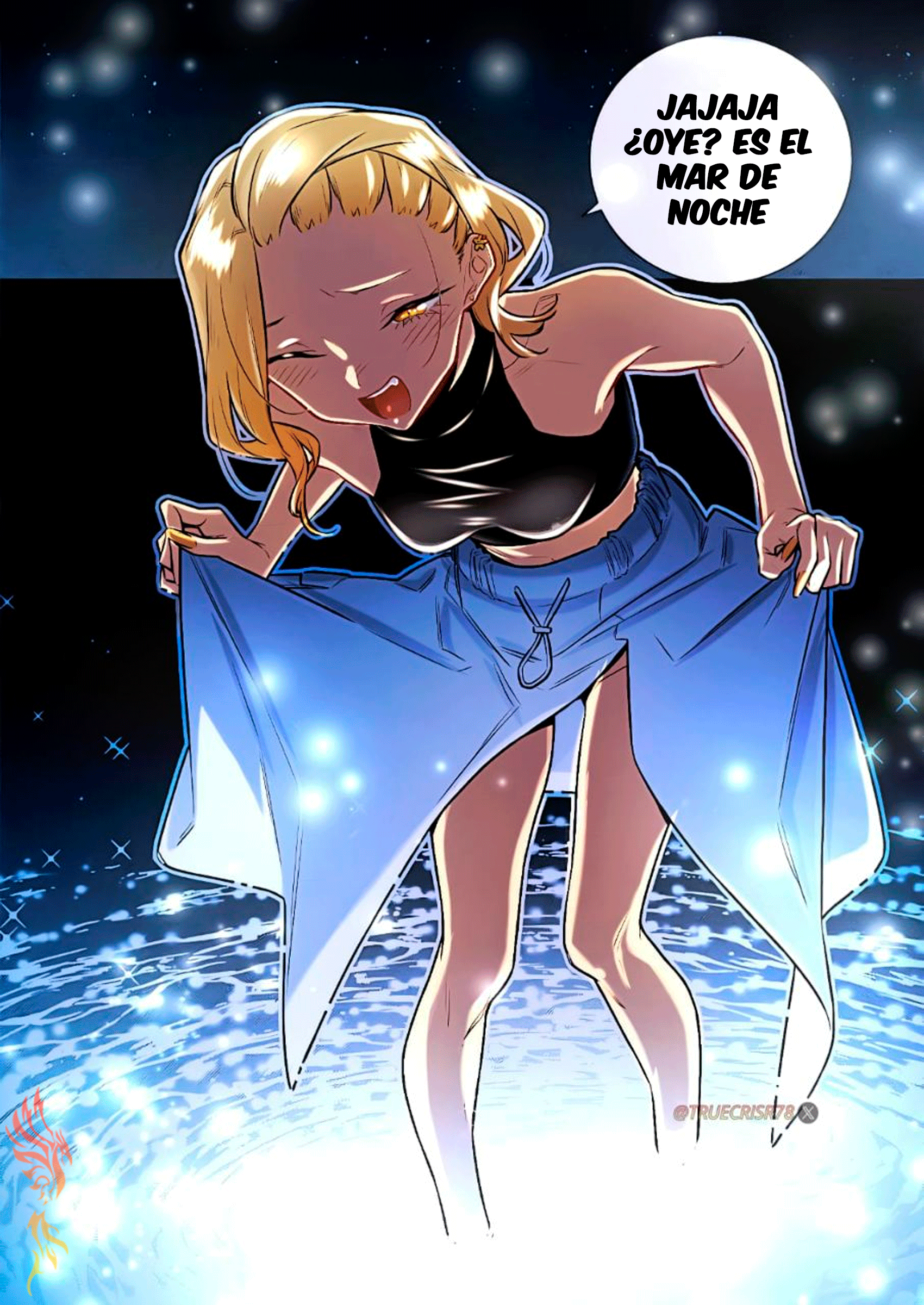 Yancha Gal no Anjou-san Capitulo 177: Anjou-san quiere jugar en el mar página 10