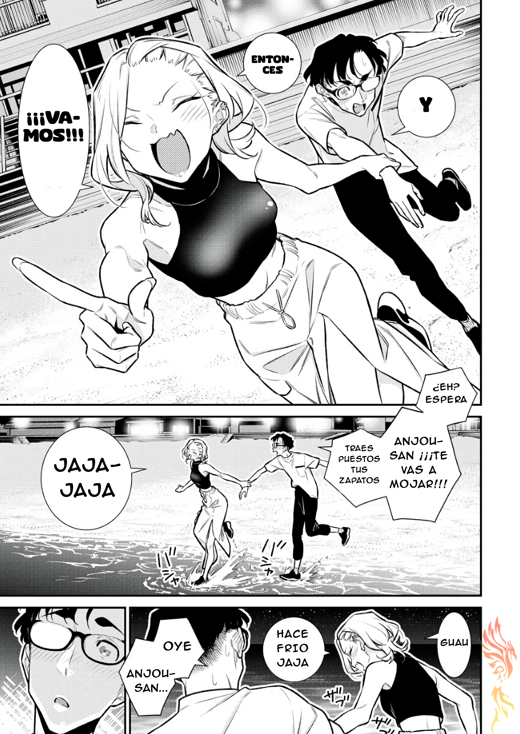 Yancha Gal no Anjou-san Capitulo 177: Anjou-san quiere jugar en el mar página 8