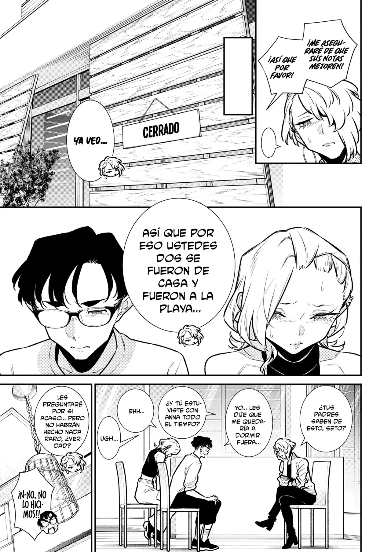 Yancha Gal no Anjou-san Capitulo 185: Anjou-san quiere disculparse página 7