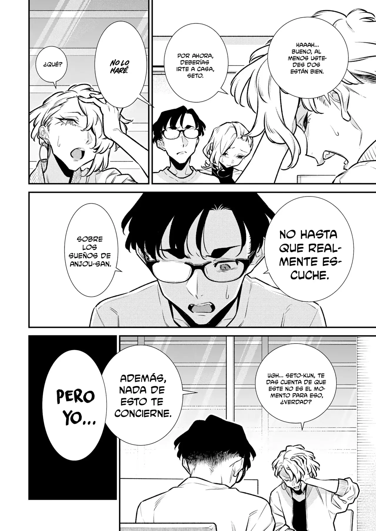 Yancha Gal no Anjou-san Capitulo 185: Anjou-san quiere disculparse página 8