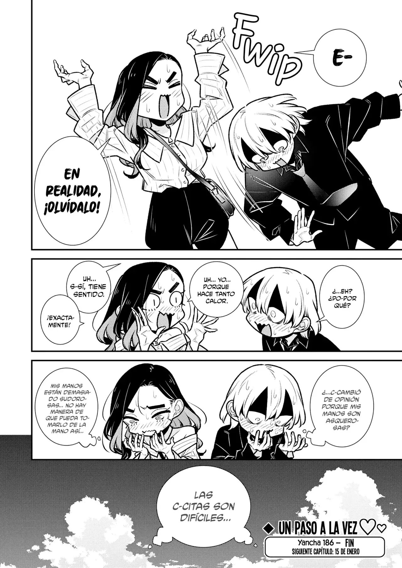 Yancha Gal no Anjou-san Capitulo 186: Anjou-san Quiere Dar Masajes De Espalda página 16